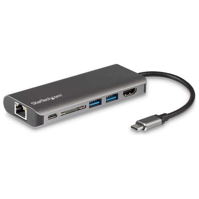 HUB 7 in 1 Docking Station USB C Black DKT30CSDHPD