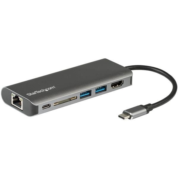 HUB 7 in 1 Mini Dock Usb C Grey DKT30CSDHPD3