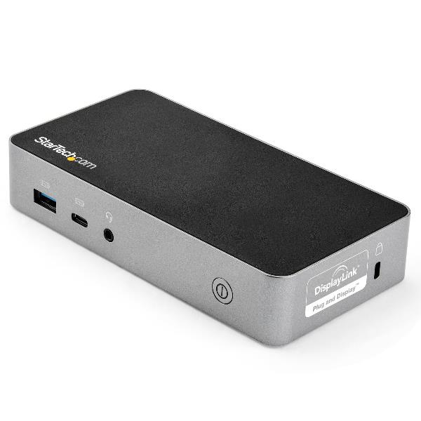 HUB 8 in 1 Docking Station Usb C Black e Silver DK30CHHPDEU