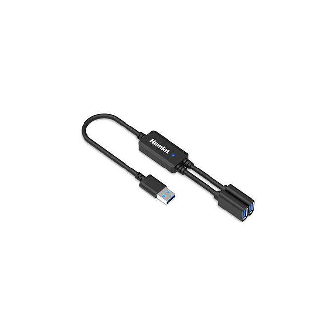 Hub USB 3.0 Black 2 porte XHUB 02UA 5GY