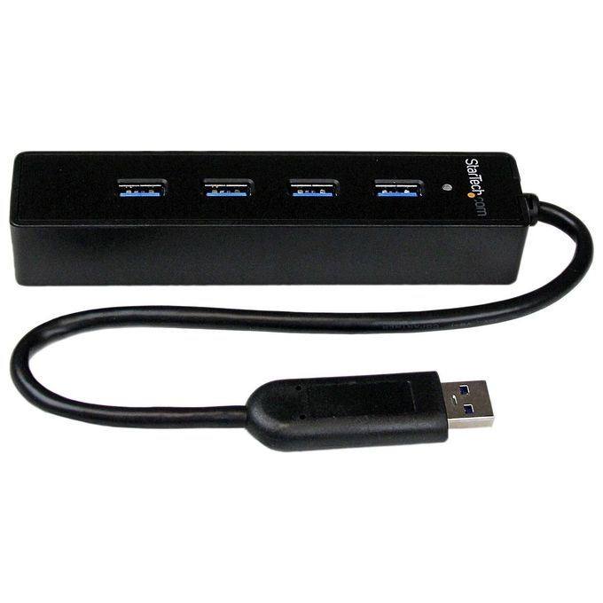 Hub USB 3.0 Black 4 porte ST4300PBU3