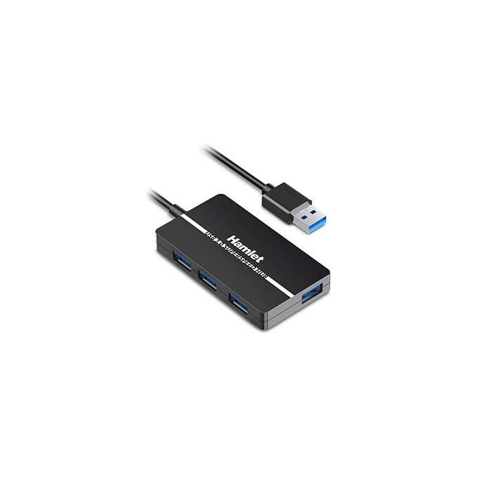 Hub USB 3.0 Black 4 porte XHUB 04U3P