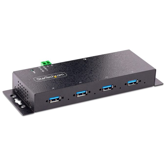Hub USB 3.0 Industriale Black 4 porte 5G4AINDNP USB A HUB