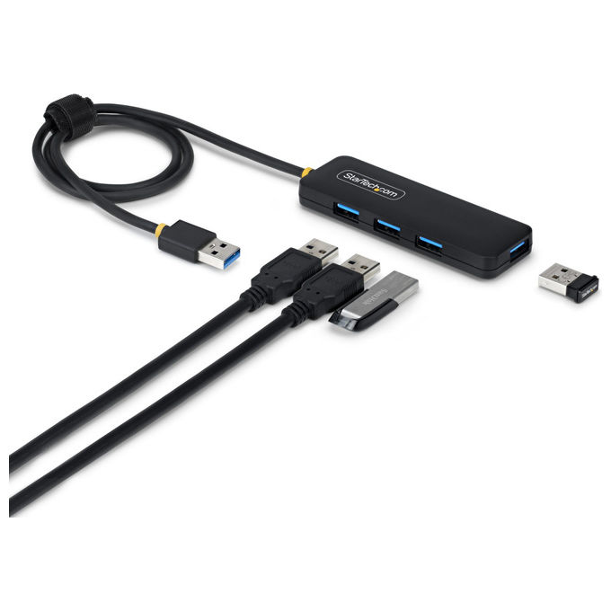 Hub USB Black 4 porte H5A4A USB HUB 2