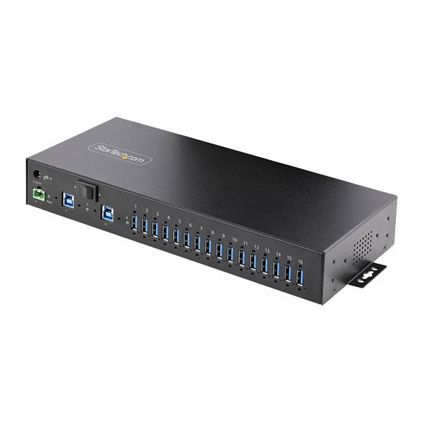 Hub USB INDUSTRIAL Black 16 porte S5G16AINDS USB A HUB