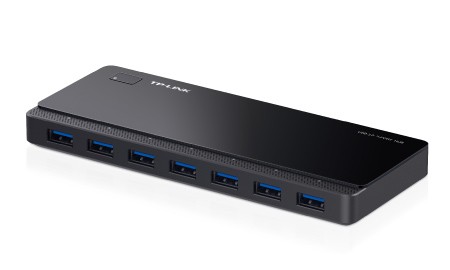 Hub Usb Tp-Link 7 Porte Usb3.0 Desk Top Power Adapt Included