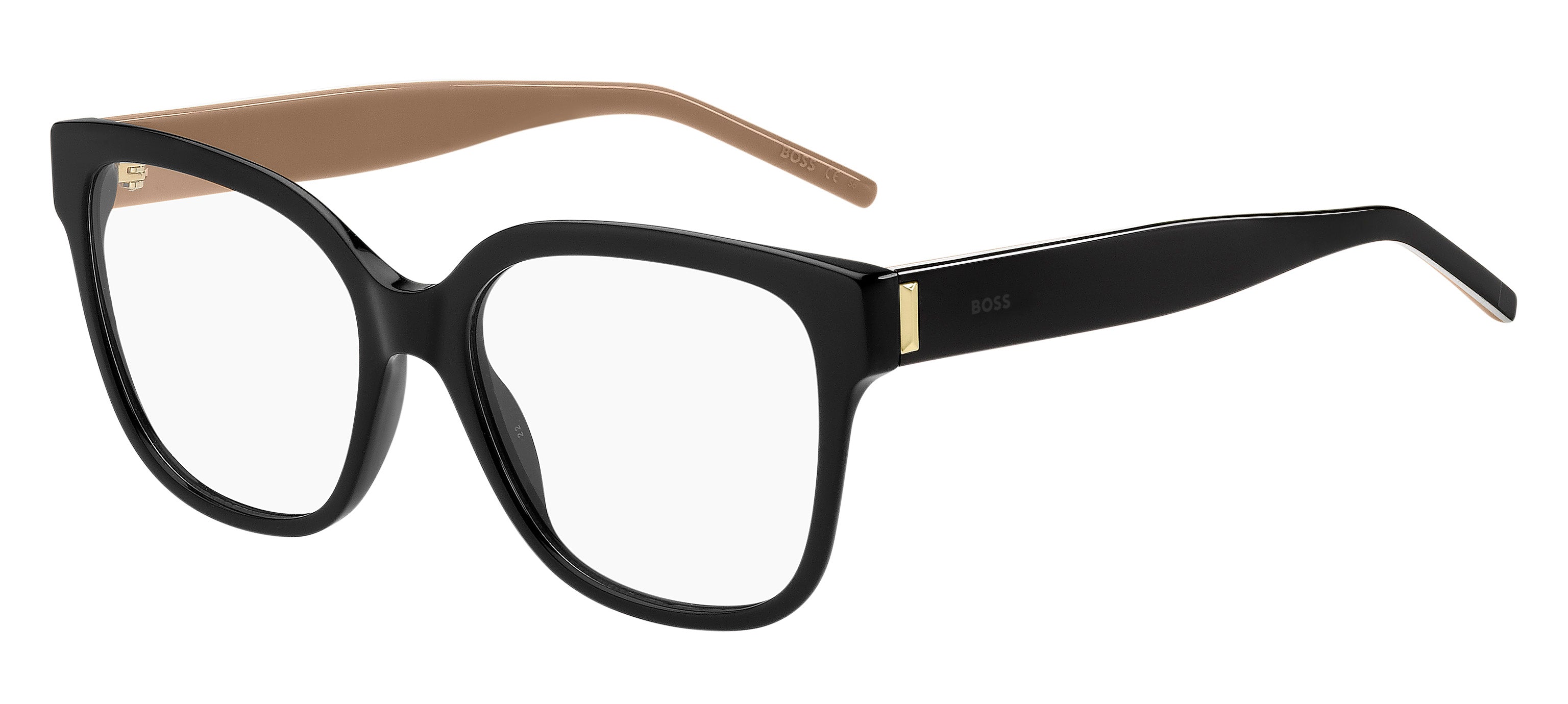 Hugo Boss Donna Hugo Boss BOSS 1456 SDK Montature da vista Bio-acetato Nero Squadrata