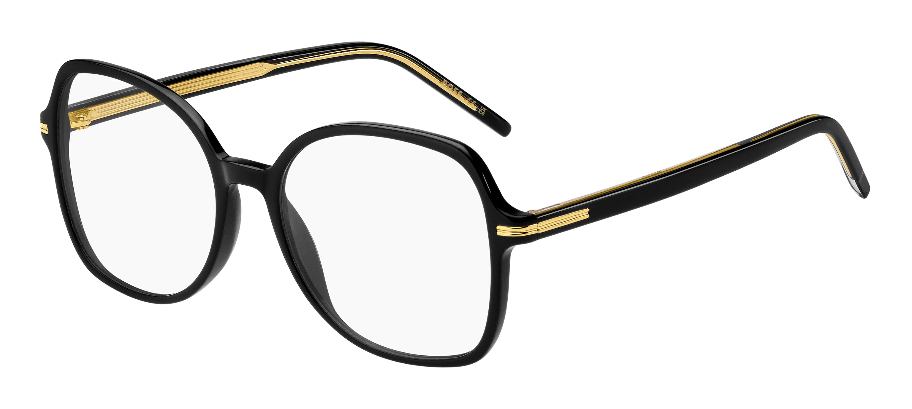Hugo Boss Donna Hugo Boss BOSS 1658 807 Montature da vista Acetato Nero Farfalla