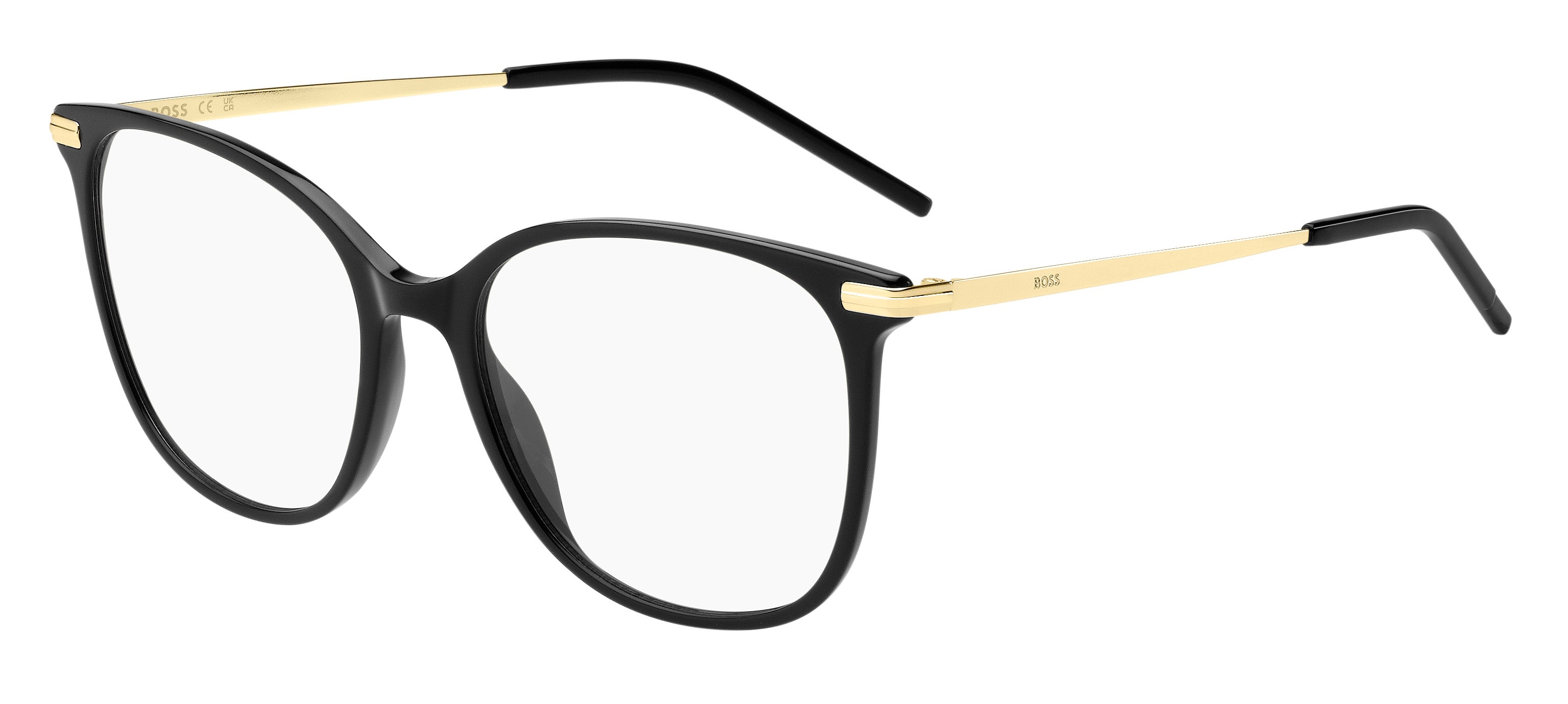 Hugo Boss Donna Hugo Boss BOSS 1663 2M2 Montature da vista Acetato Nero Squadrata