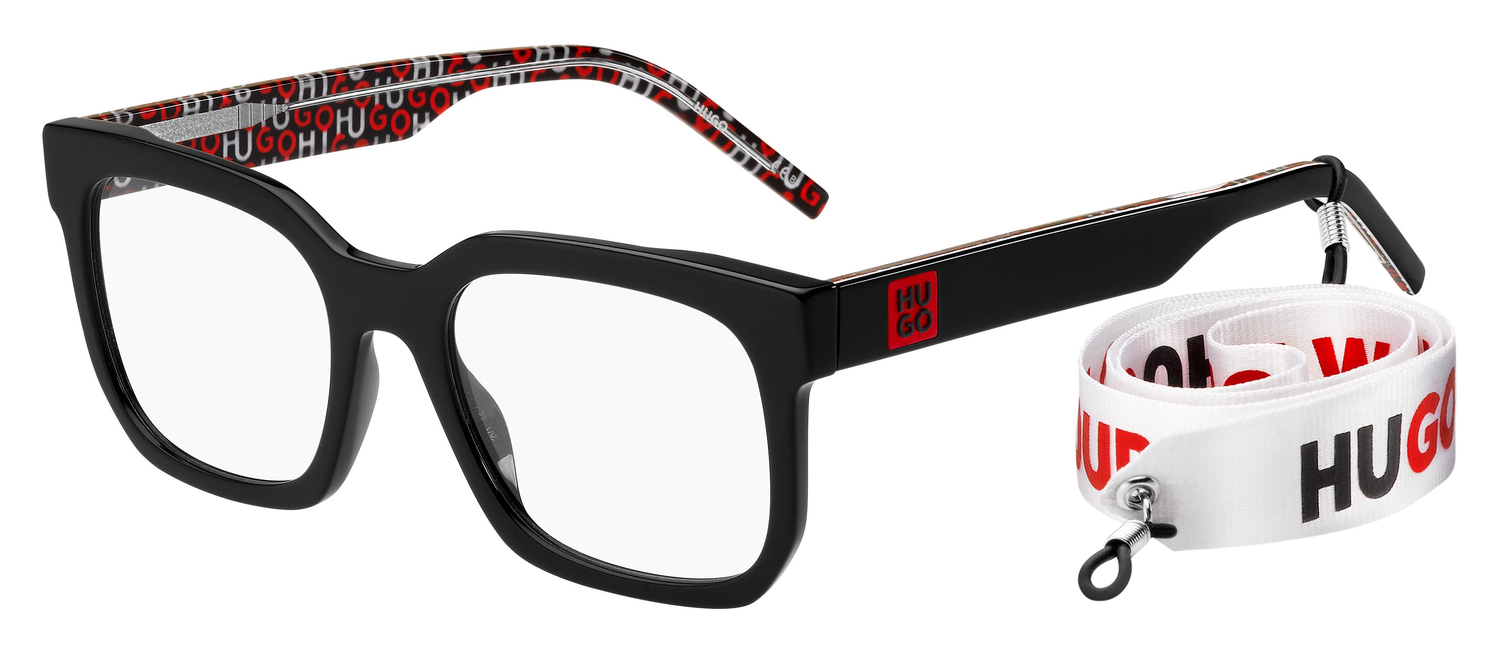 Hugo Boss Donna Hugo Boss HG 1223 INA Montature da vista Acetato Nero Squadrata Hugo Boss Donna Hugo Boss HG 1223 INA Montature da vista Acetato Nero Squadrata