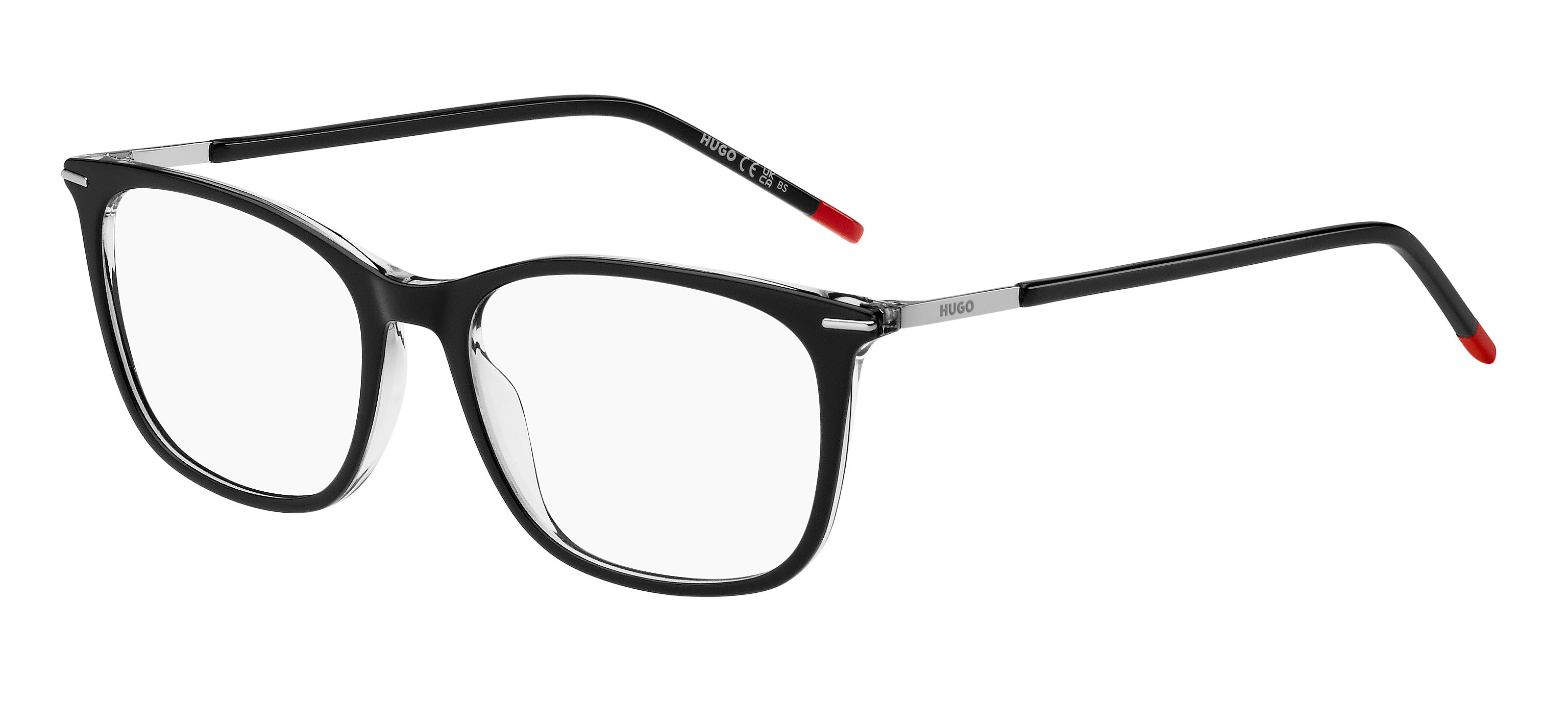 Hugo Boss Donna Hugo Boss HG 1278 7C5 Montature da vista Acetato Nero Squadrata