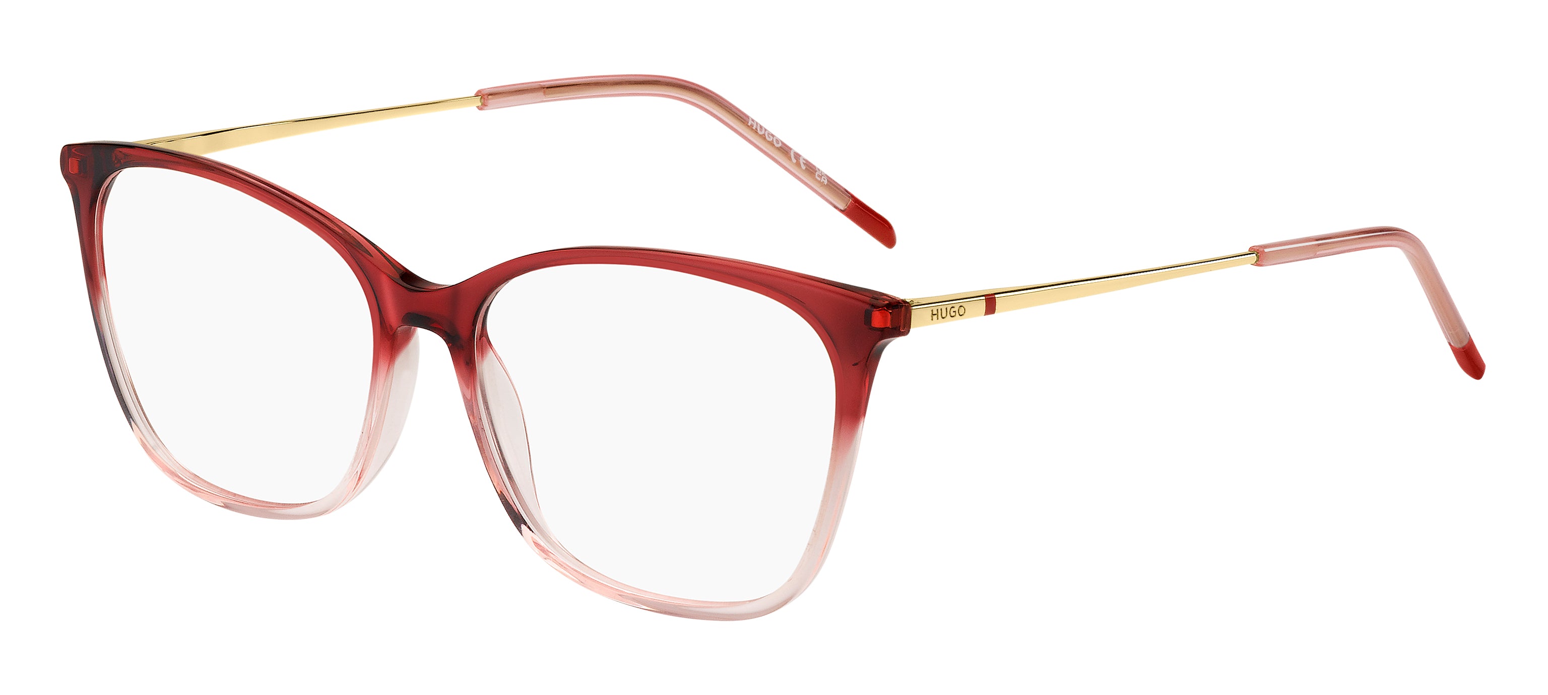 Hugo Boss Donna Hugo Boss HG 1294 0T5 Montature da vista Acetato Bordeaux Farfalla