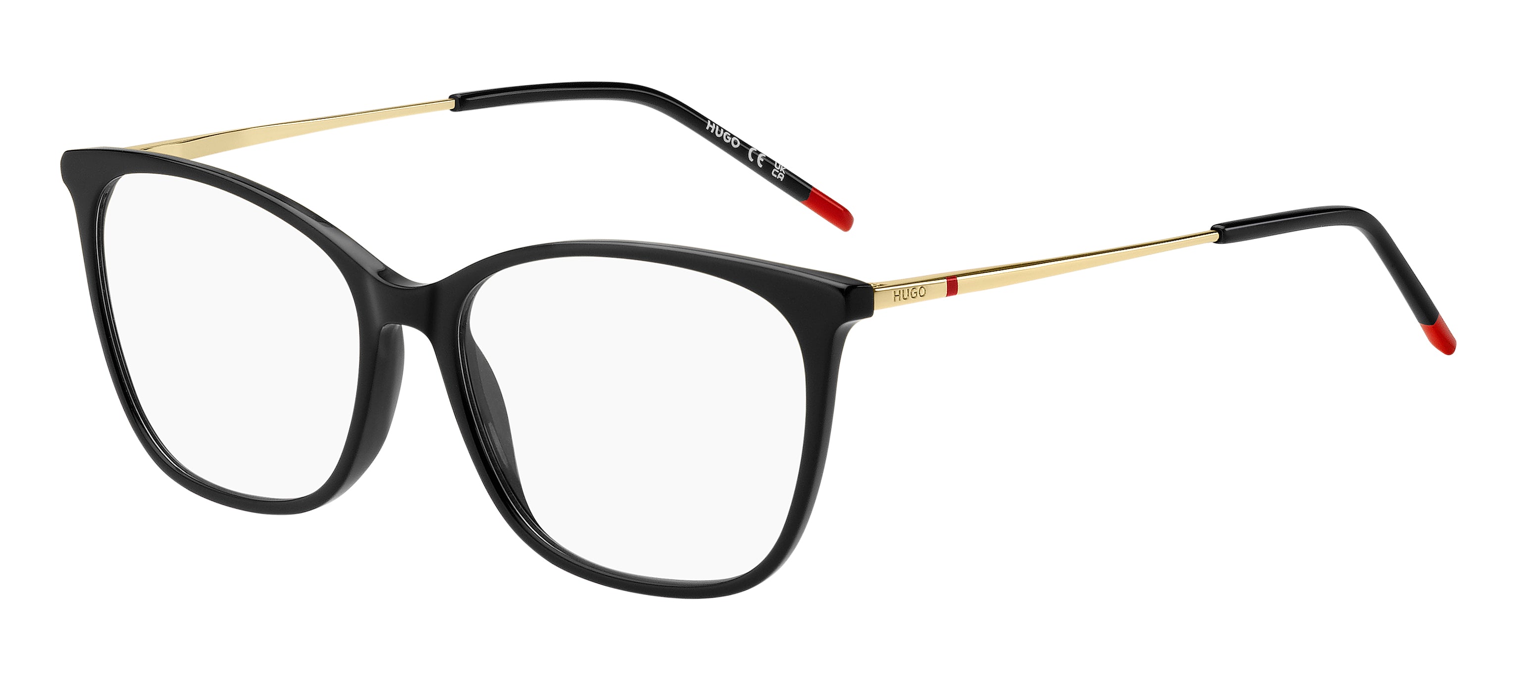 Hugo Boss Donna Hugo Boss HG 1294 OIT Montature da vista Acetato Nero Farfalla