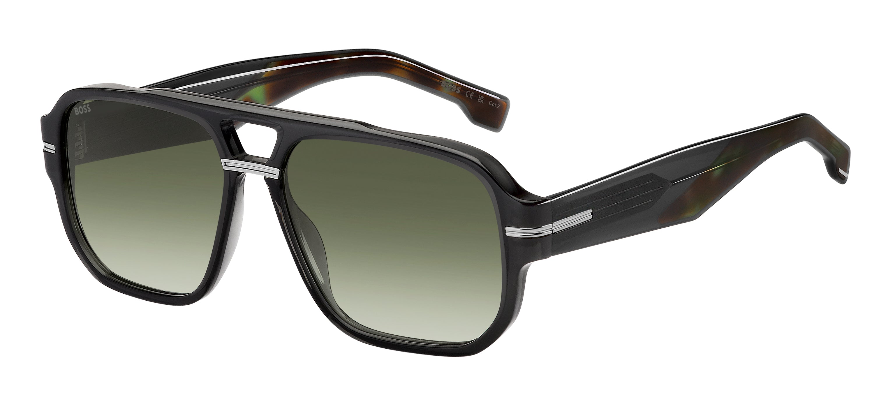 Hugo Boss Hugo Boss BOSS 1718/S KB7/8Z Occhiali da sole Verde Antiriflesso