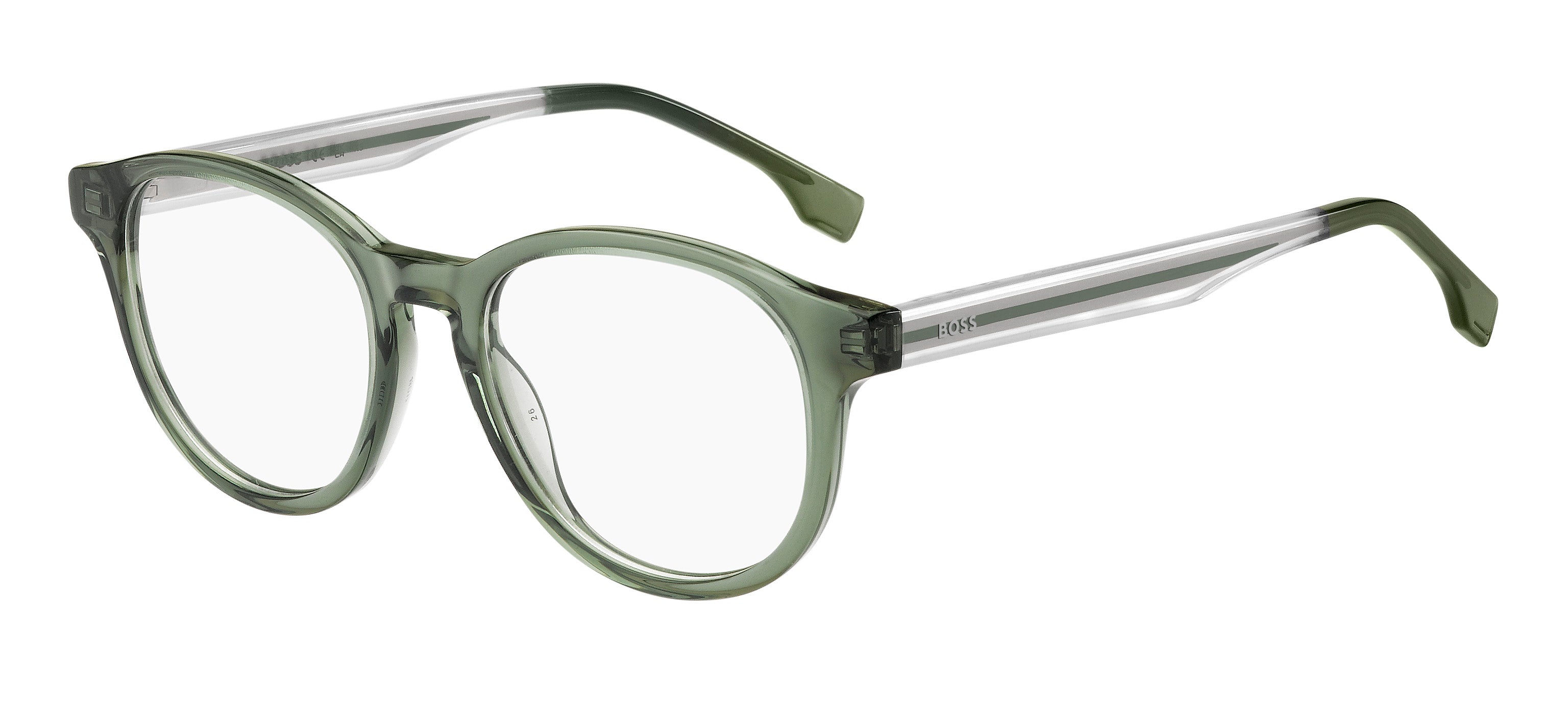 Hugo Boss Junior Hugo Boss BOSS 1548 B59 Montature da vista bambino Plastica Cristallo/Verde Rotonda