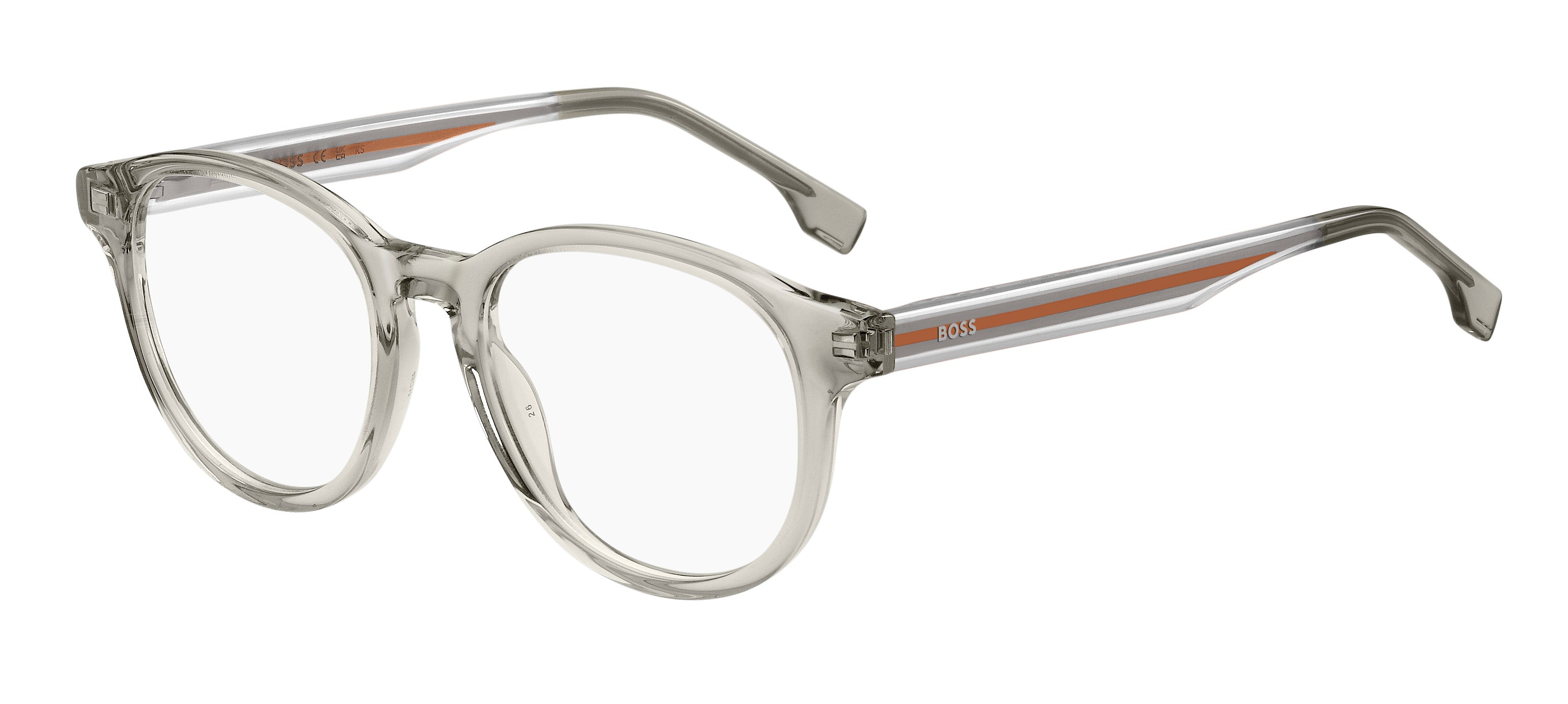 Hugo Boss Junior Hugo Boss BOSS 1548 CBL Montature da vista bambino Plastica Cristallo Grigio Rotonda