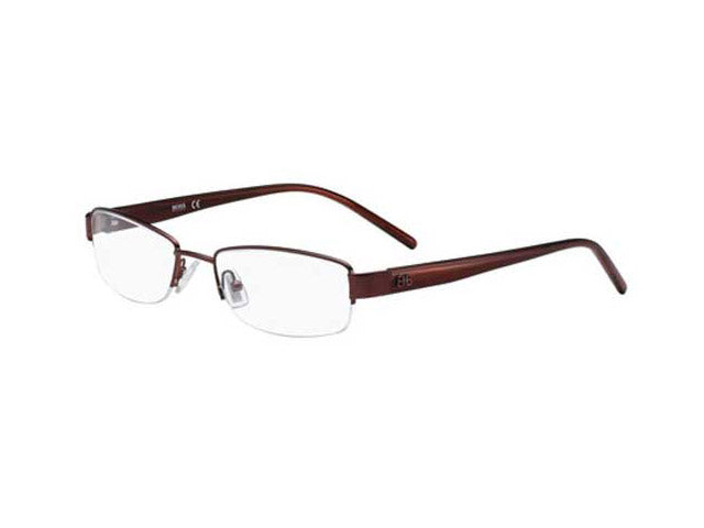 Hugo Boss Unisex Hugo Boss BOSS 0041 SII Montature da vista outlet Metallo Rosso Squadrata