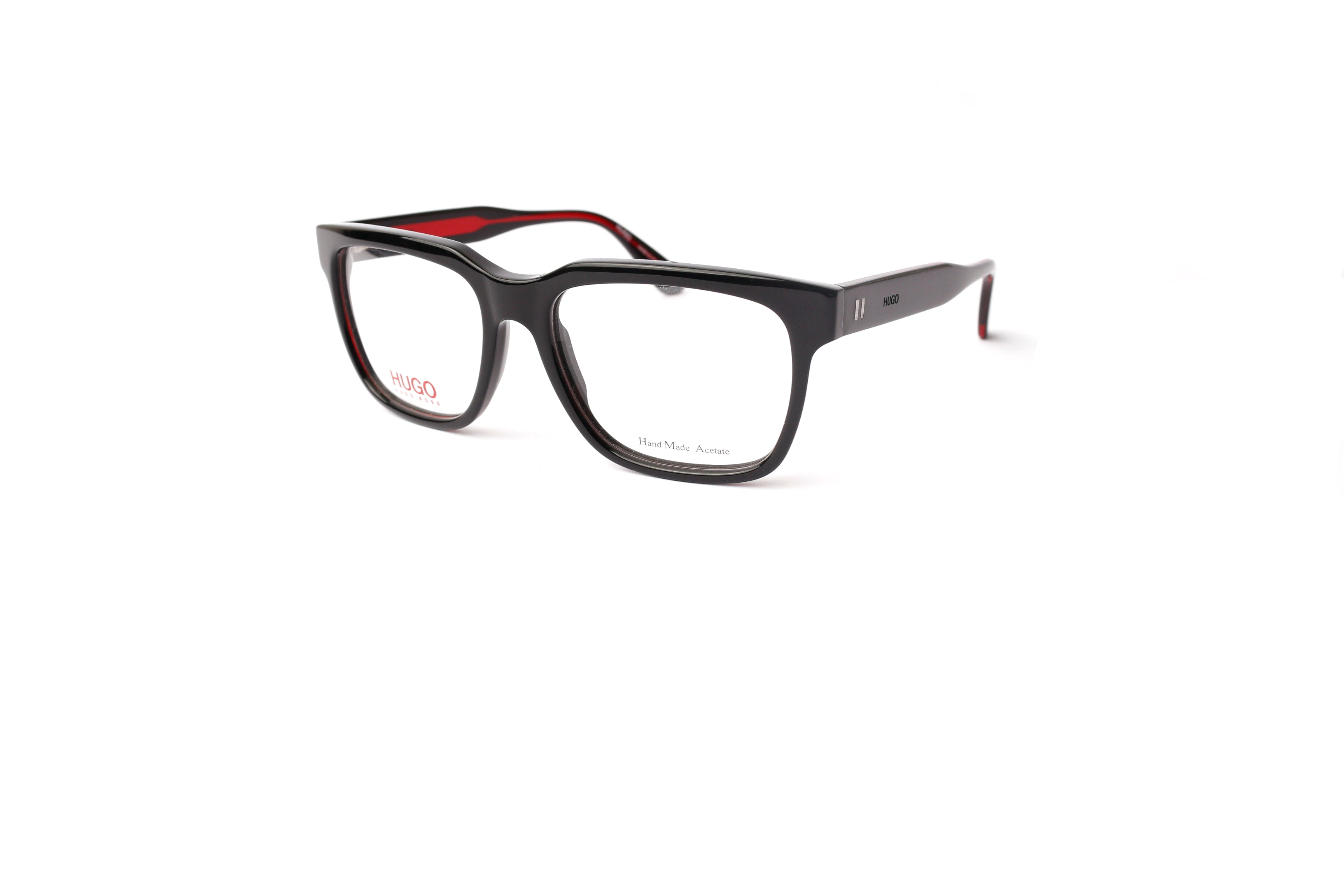 Hugo Boss Unisex Hugo Boss Hugo 0116 7YN Montature da vista outlet Acetato Nero Squadrata