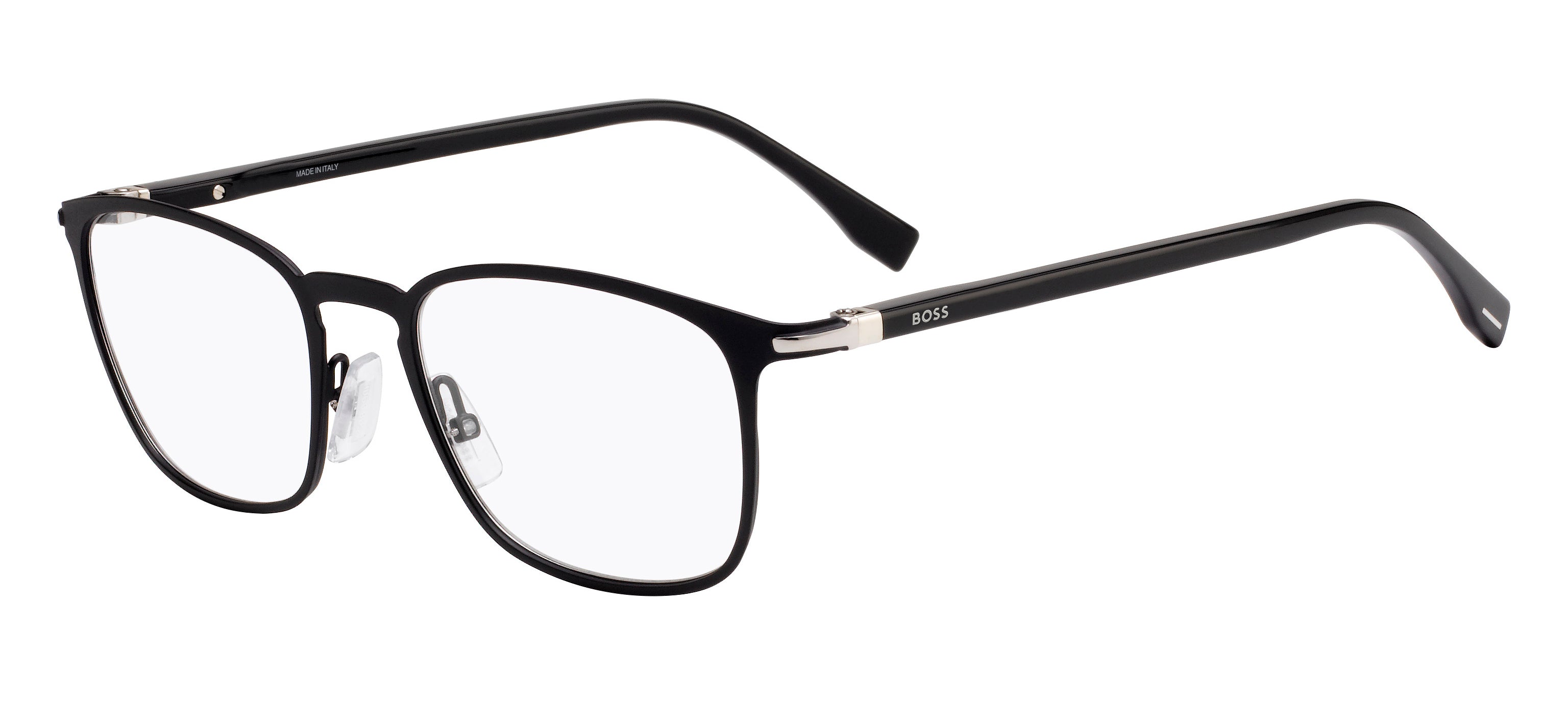 Hugo Boss Uomo Hugo Boss BOSS 1043/IT 003 Montature da vista Metallo Nero-opaco Squadrata