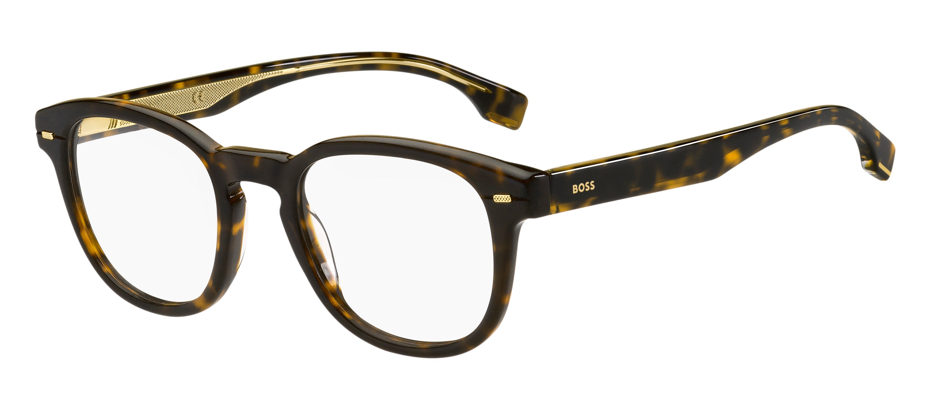 Hugo Boss Uomo Hugo Boss BOSS 1384 086 Montature da vista Acetato Havana Squadrata Hugo Boss Uomo Hugo Boss BOSS 1384 086 Montature da vista Acetato Havana Squadrata