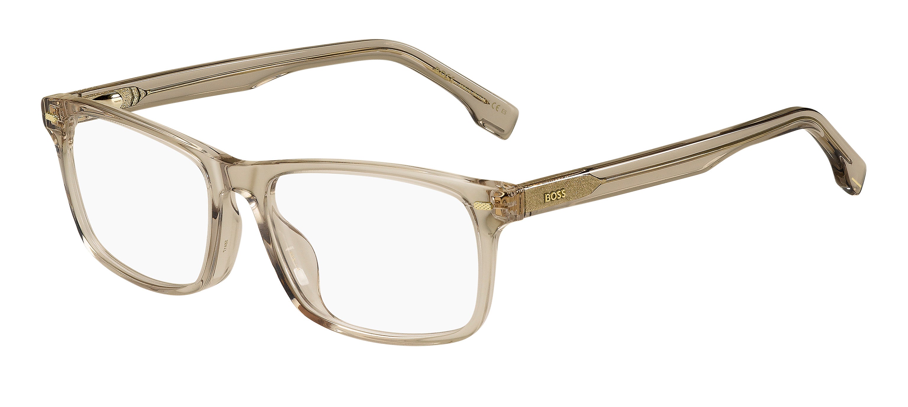 Hugo Boss Uomo Hugo Boss BOSS 1478/F 10A Montature da vista Acetato Marrone Geometrica Hugo Boss Uomo Hugo Boss BOSS 1478/F 10A Montature da vista Acetato Marrone Geometrica
