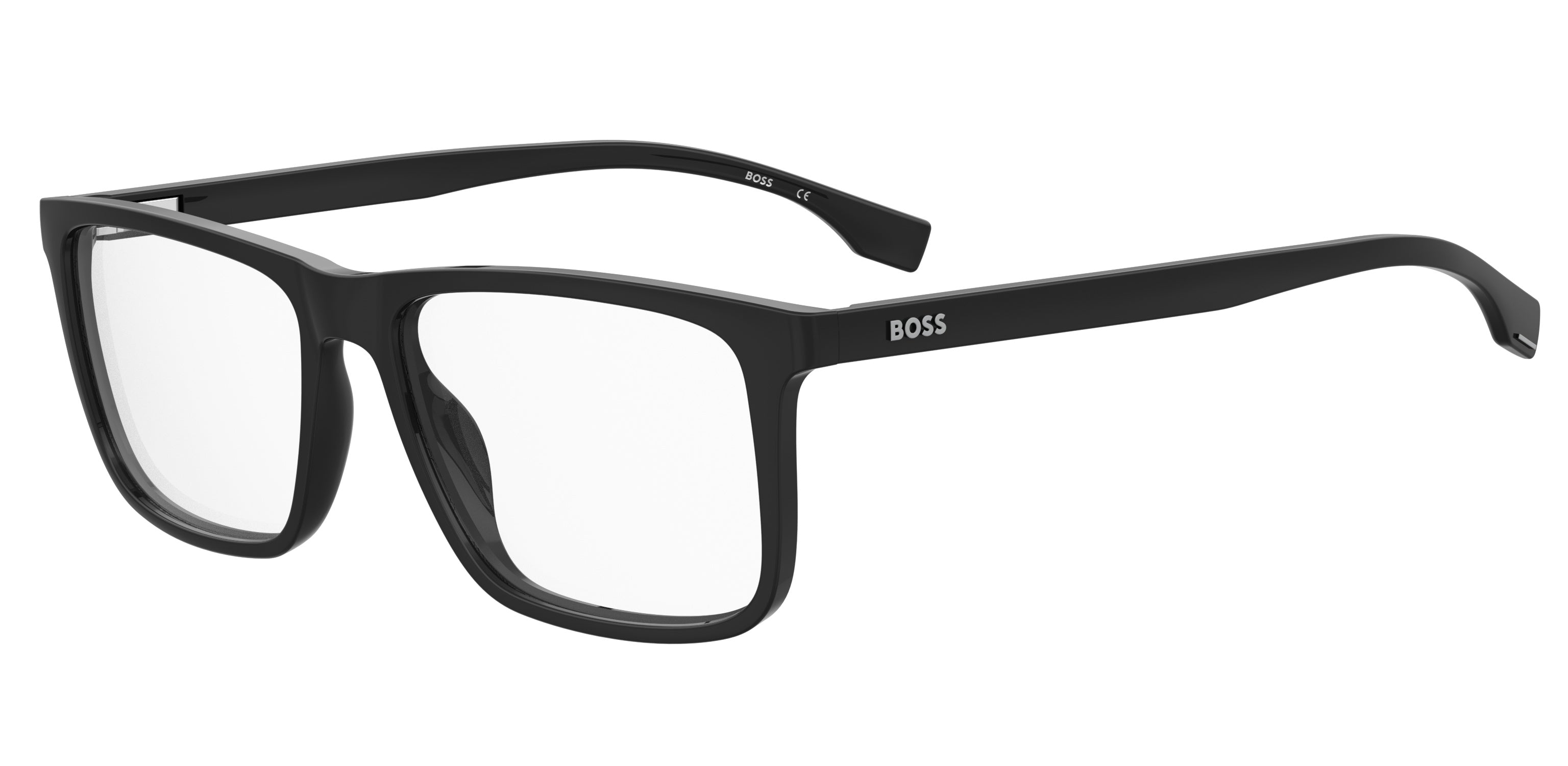 Hugo Boss Uomo Hugo Boss BOSS 1571 807 Montature da vista Plastica Nero Squadrata