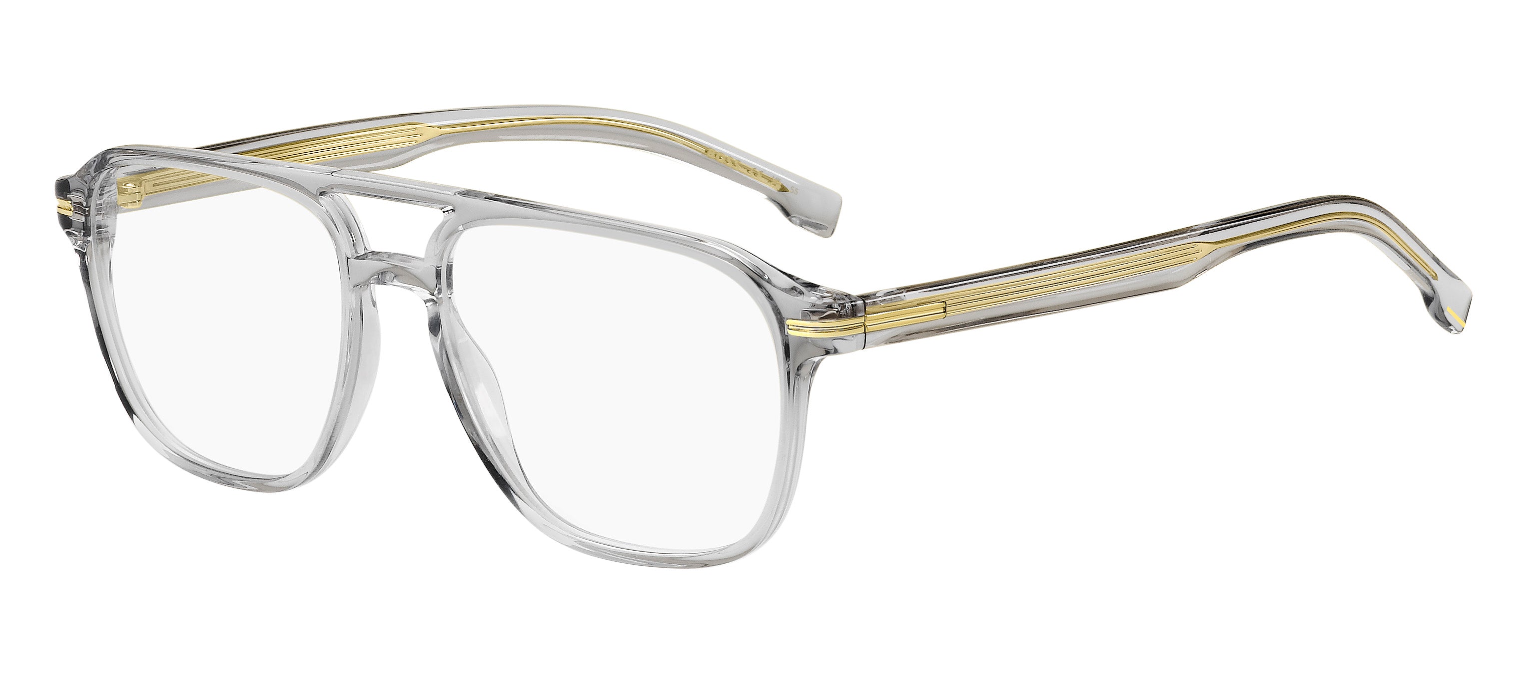 Hugo Boss Uomo Hugo Boss BOSS 1600 KB7 Montature da vista Plastica Grigio Squadrata