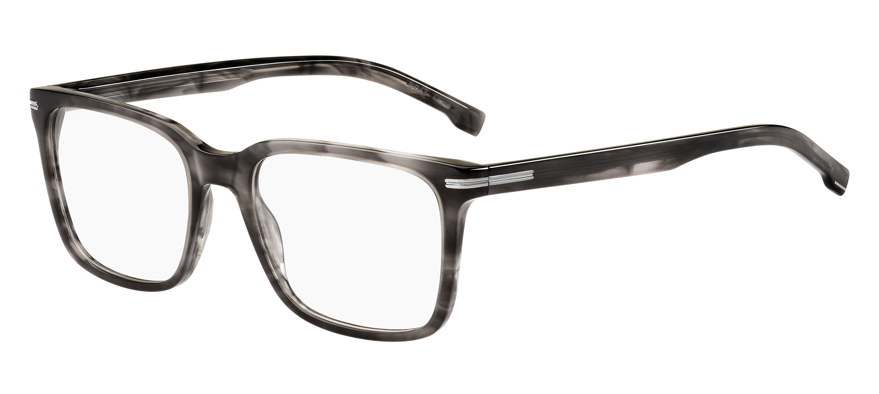 Hugo Boss Uomo Hugo Boss BOSS 1602 2W8 Montature da vista Plastica Corno grigio Squadrata