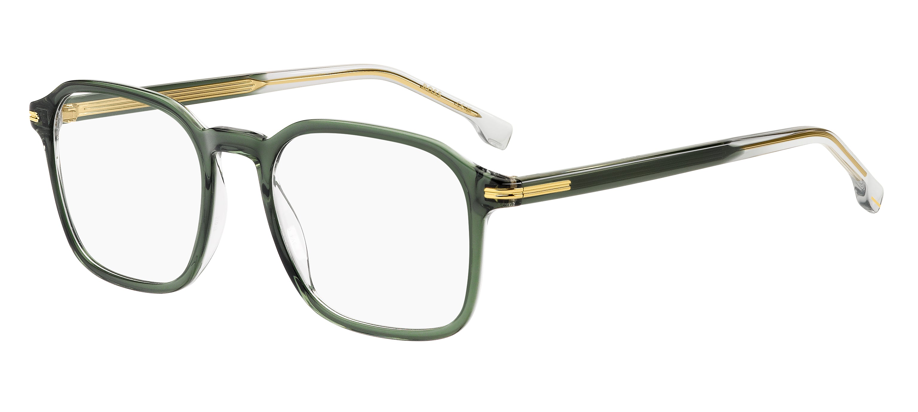 Hugo Boss Uomo Hugo Boss BOSS 1629 1ED Montature da vista Acetato Verde Squadrata