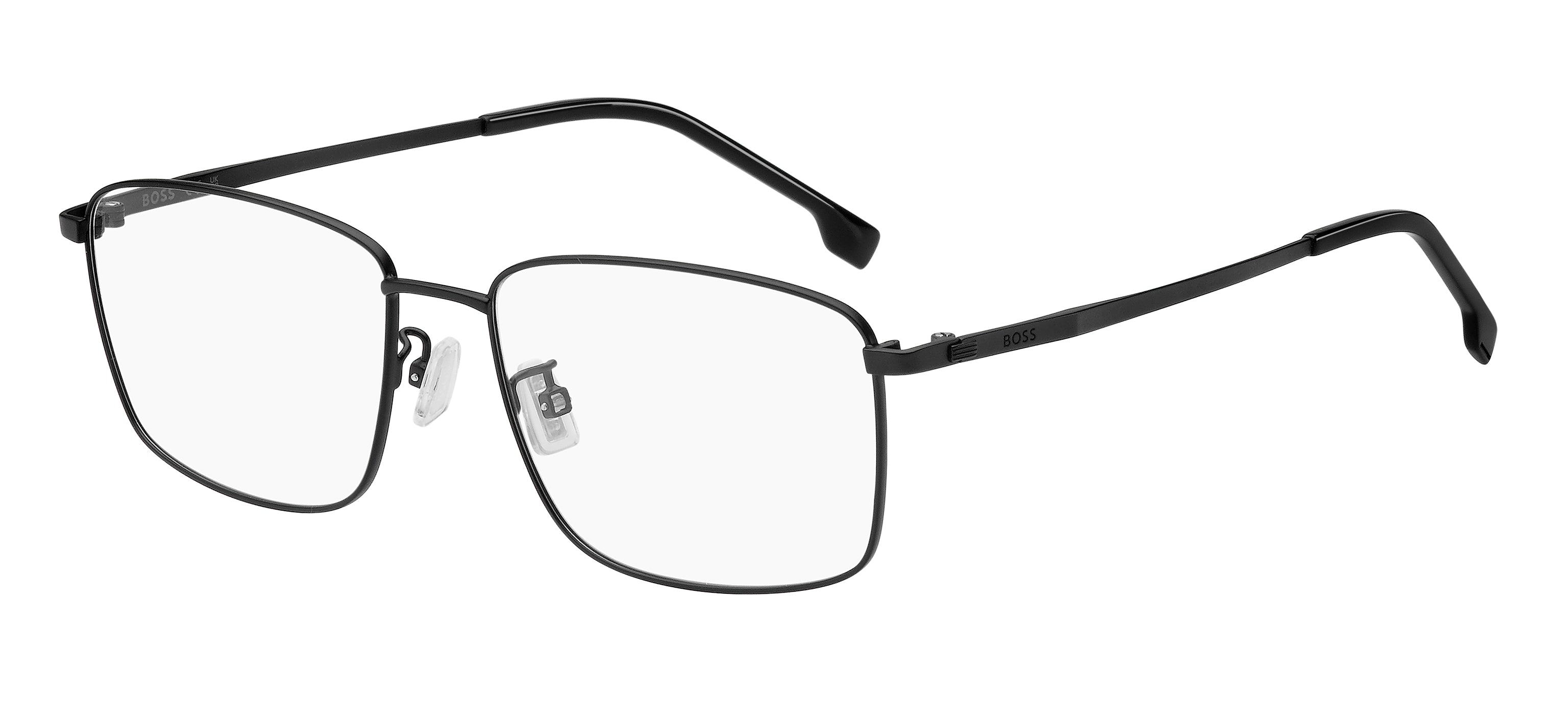Hugo Boss Uomo Hugo Boss BOSS 1714/F 003 Montature da vista Metallo Nero Squadrata Normale Hugo Boss Uomo Hugo Boss BOSS 1714/F 003 Montature da vista Metallo Nero Squadrata Normale