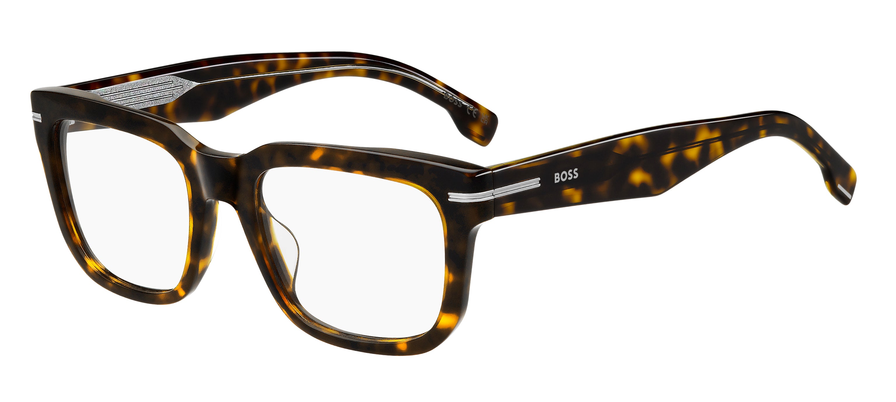 Hugo Boss Uomo Hugo Boss BOSS 1746/G 086 Montature da vista Acetato Havana Squadrata Normale Hugo Boss Uomo Hugo Boss BOSS 1746/G 086 Montature da vista Acetato Havana Squadrata Normale