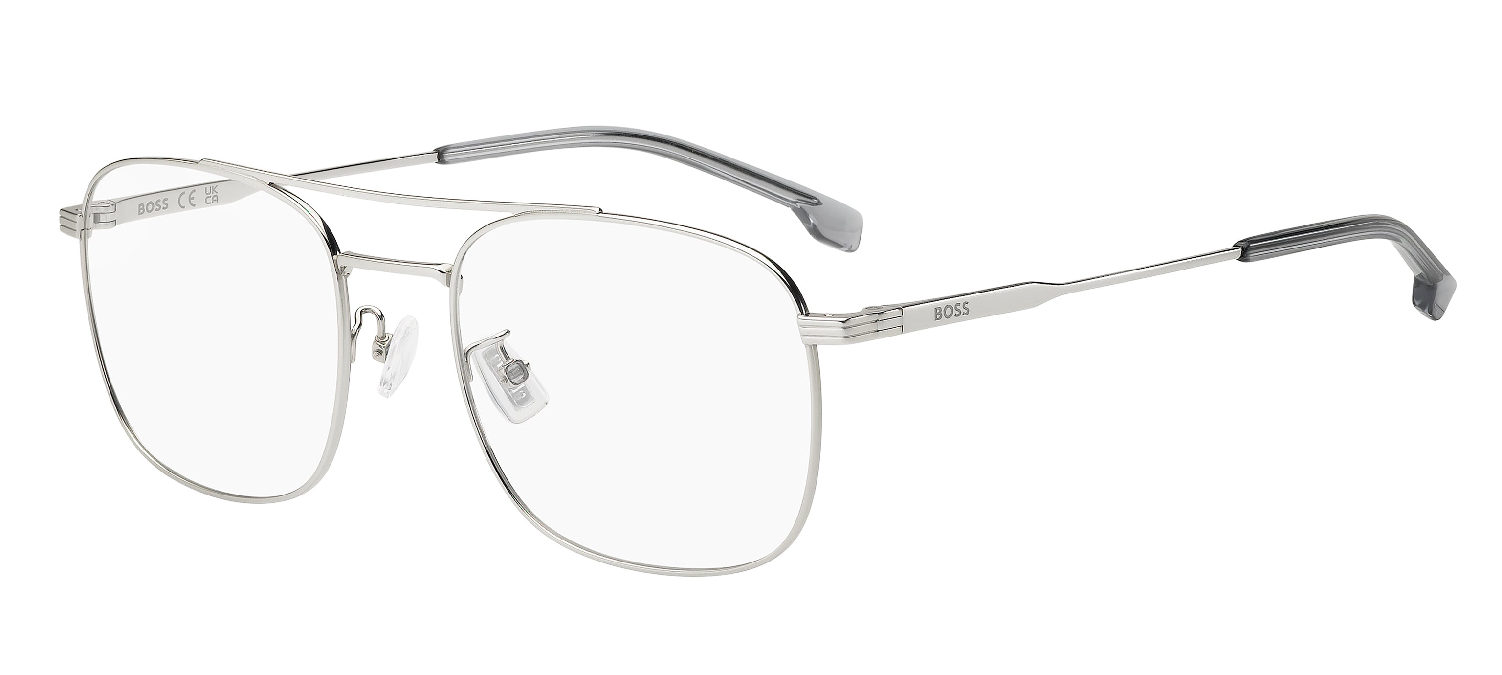 Hugo Boss Uomo Hugo Boss BOSS 1771/G 010 Montature da vista Titanio Palladio Squadrata Normale