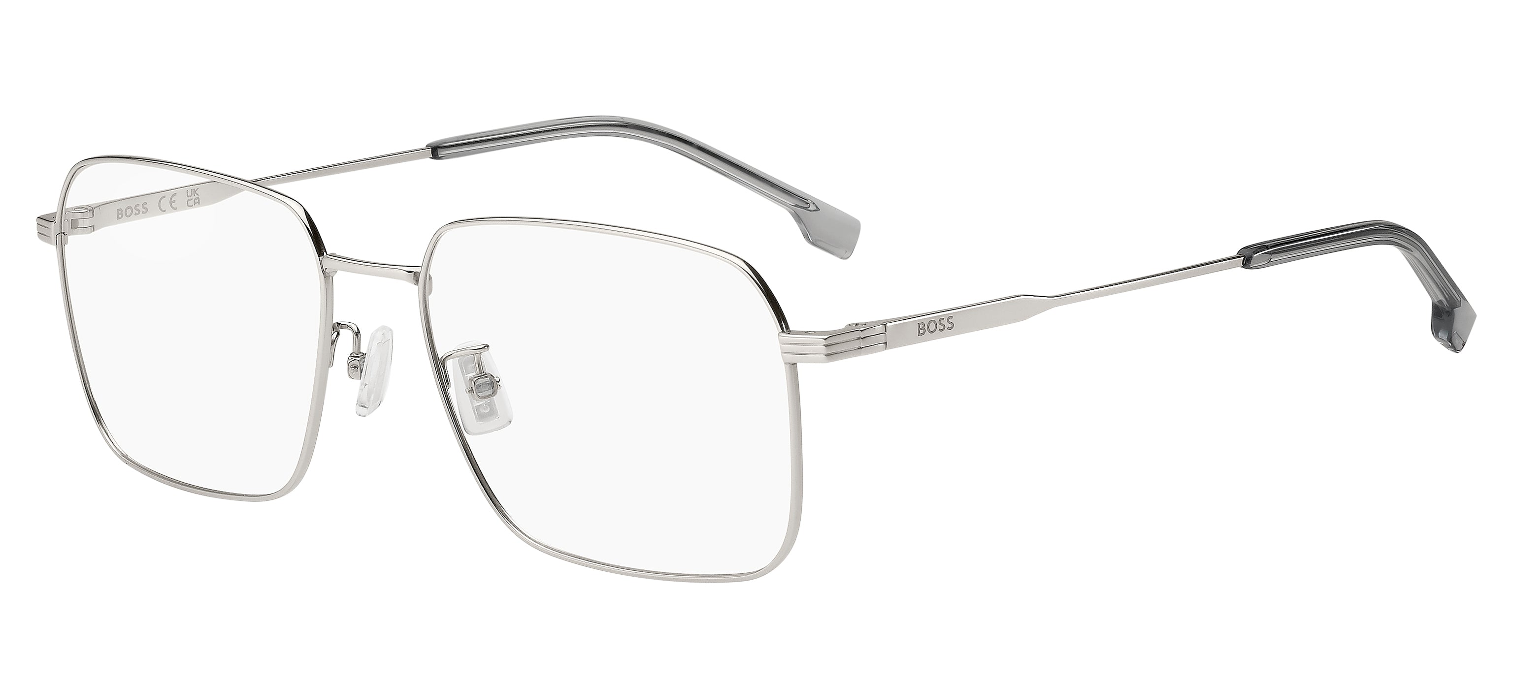 Hugo Boss Uomo Hugo Boss BOSS 1772/G 010 Montature da vista Titanio Palladio Squadrata Normale