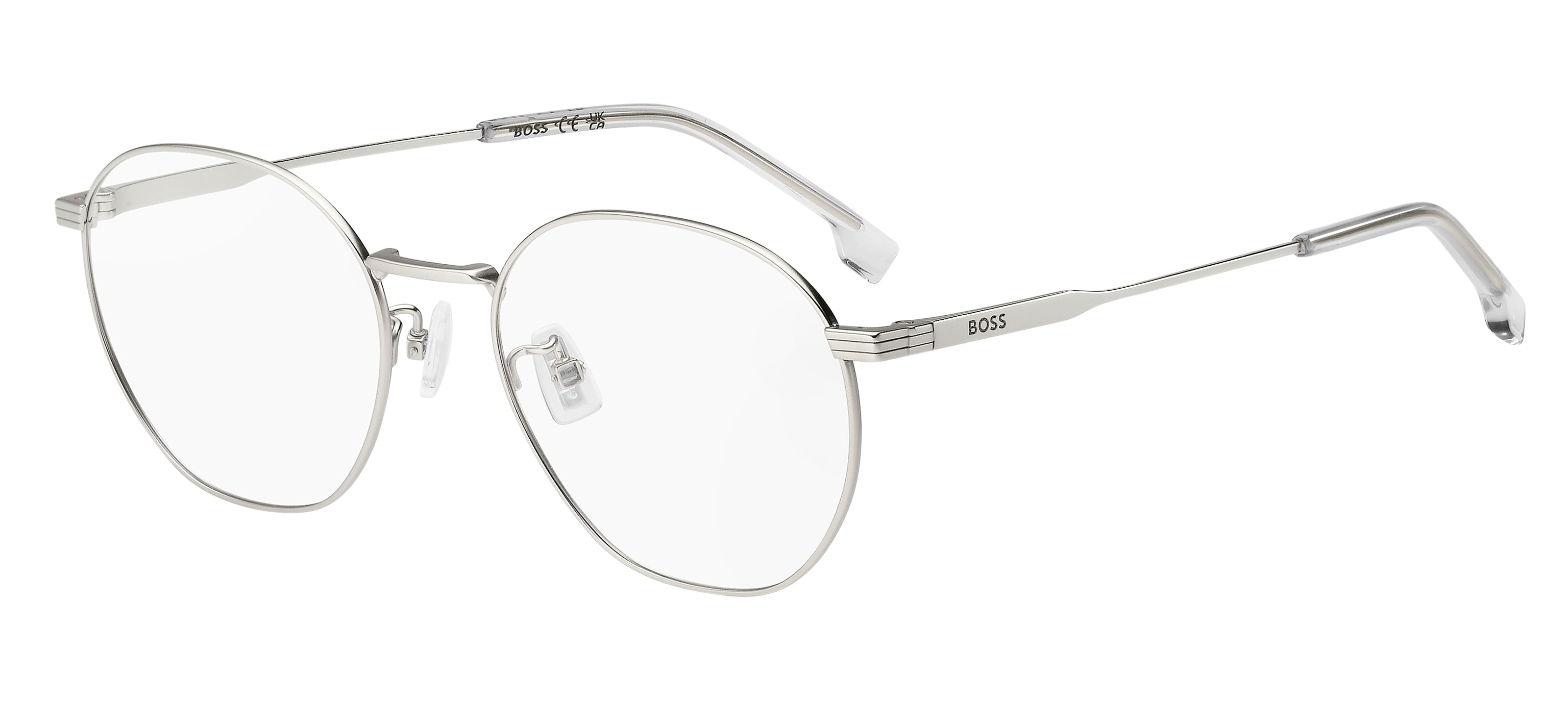Hugo Boss Uomo Hugo Boss BOSS 1797/F CTL Montature da vista Titanio Palladio Pantos Normale