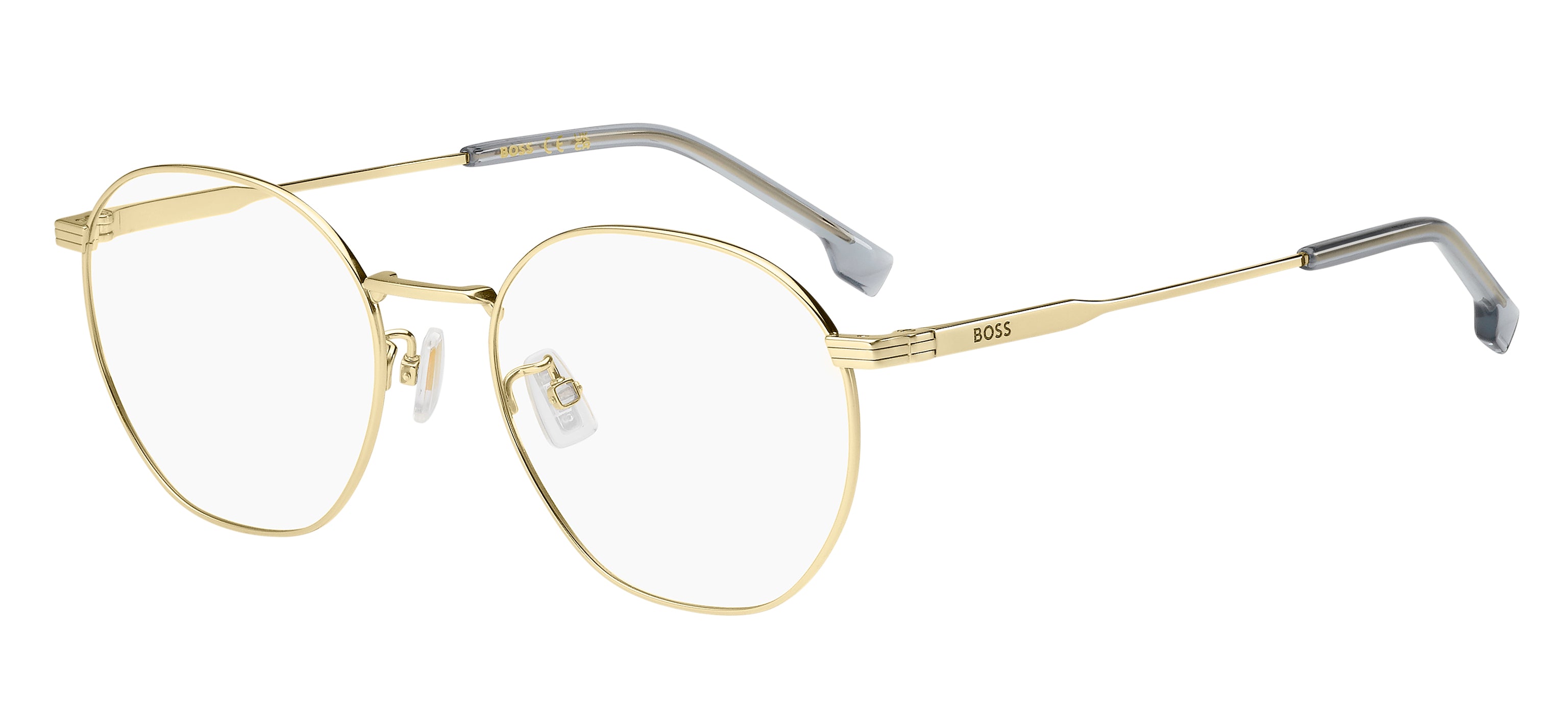 Hugo Boss Uomo Hugo Boss BOSS 1797/F J5G Montature da vista Titanio Oro Pantos Normale