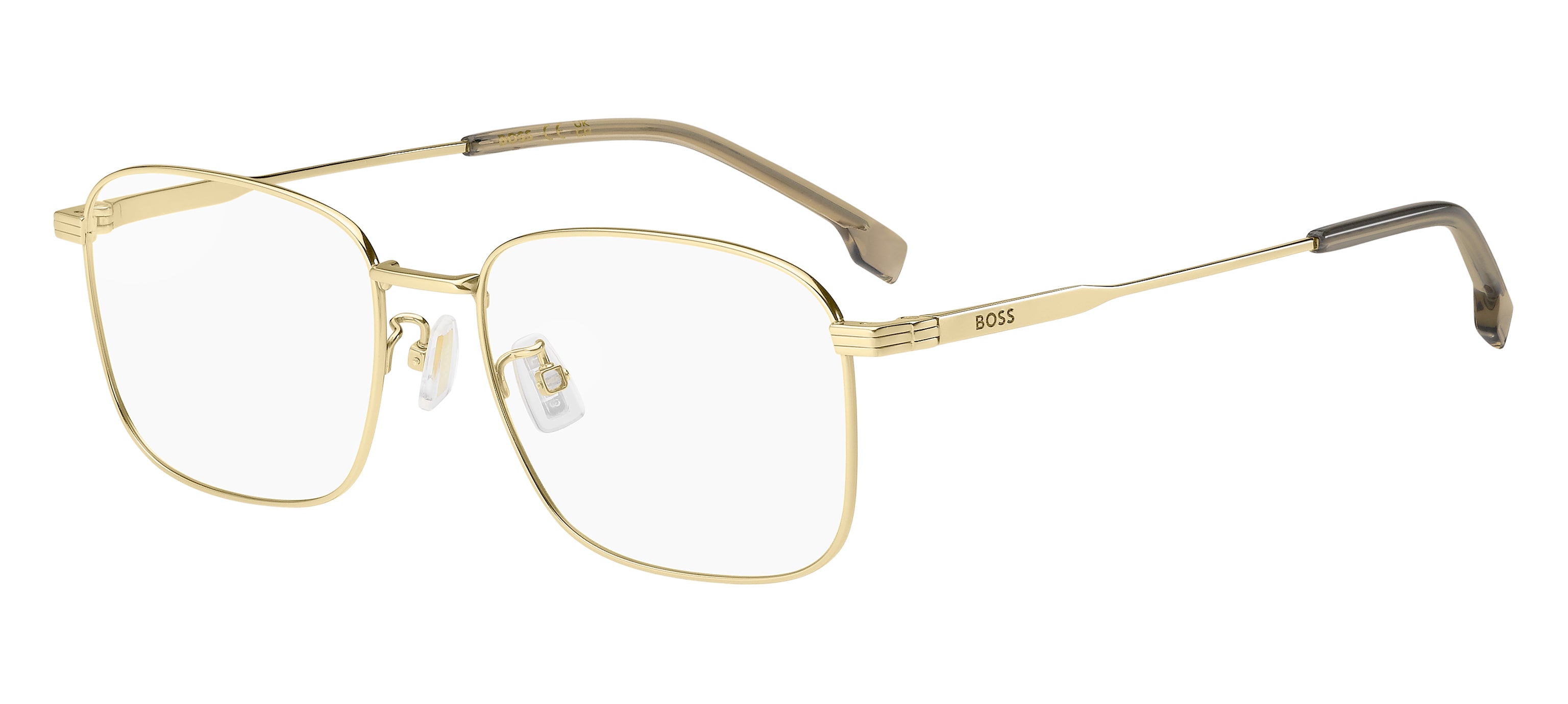 Hugo Boss Uomo Hugo Boss BOSS 1798/F J5G Montature da vista Titanio Oro Squadrata Normale Hugo Boss Uomo Hugo Boss BOSS 1798/F J5G Montature da vista Titanio Oro Squadrata Normale