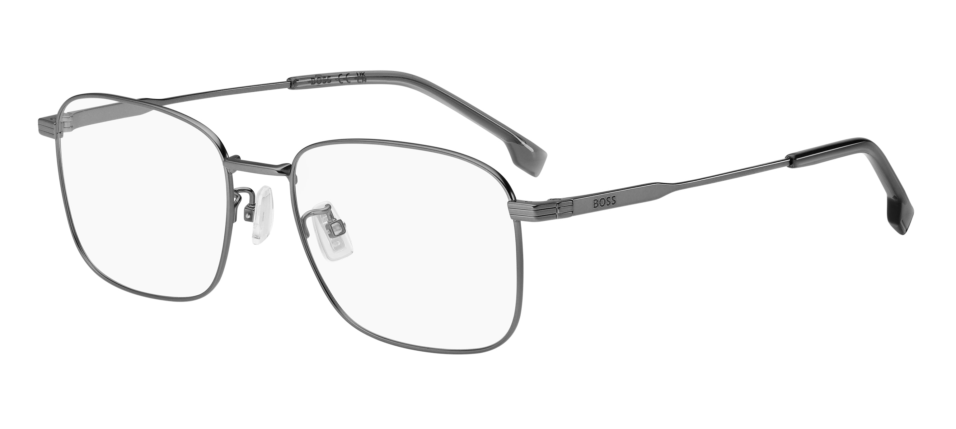 Hugo Boss Uomo Hugo Boss BOSS 1798/F R80 Montature da vista Titanio Rutenio Squadrata Normale Hugo Boss Uomo Hugo Boss BOSS 1798/F R80 Montature da vista Titanio Rutenio Squadrata Normale