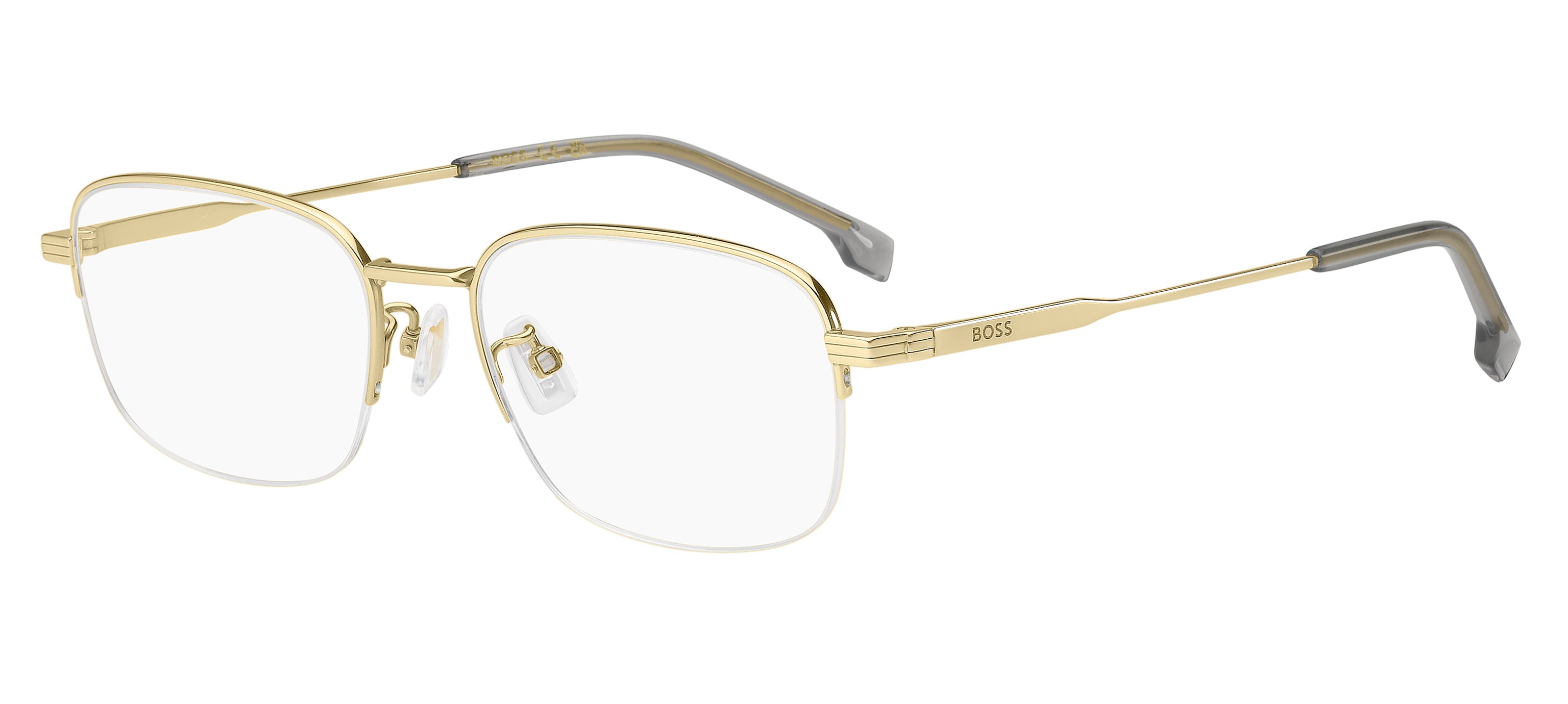 Hugo Boss Uomo Hugo Boss BOSS 1799/F J5G Montature da vista Titanio Oro Squadrata Normale