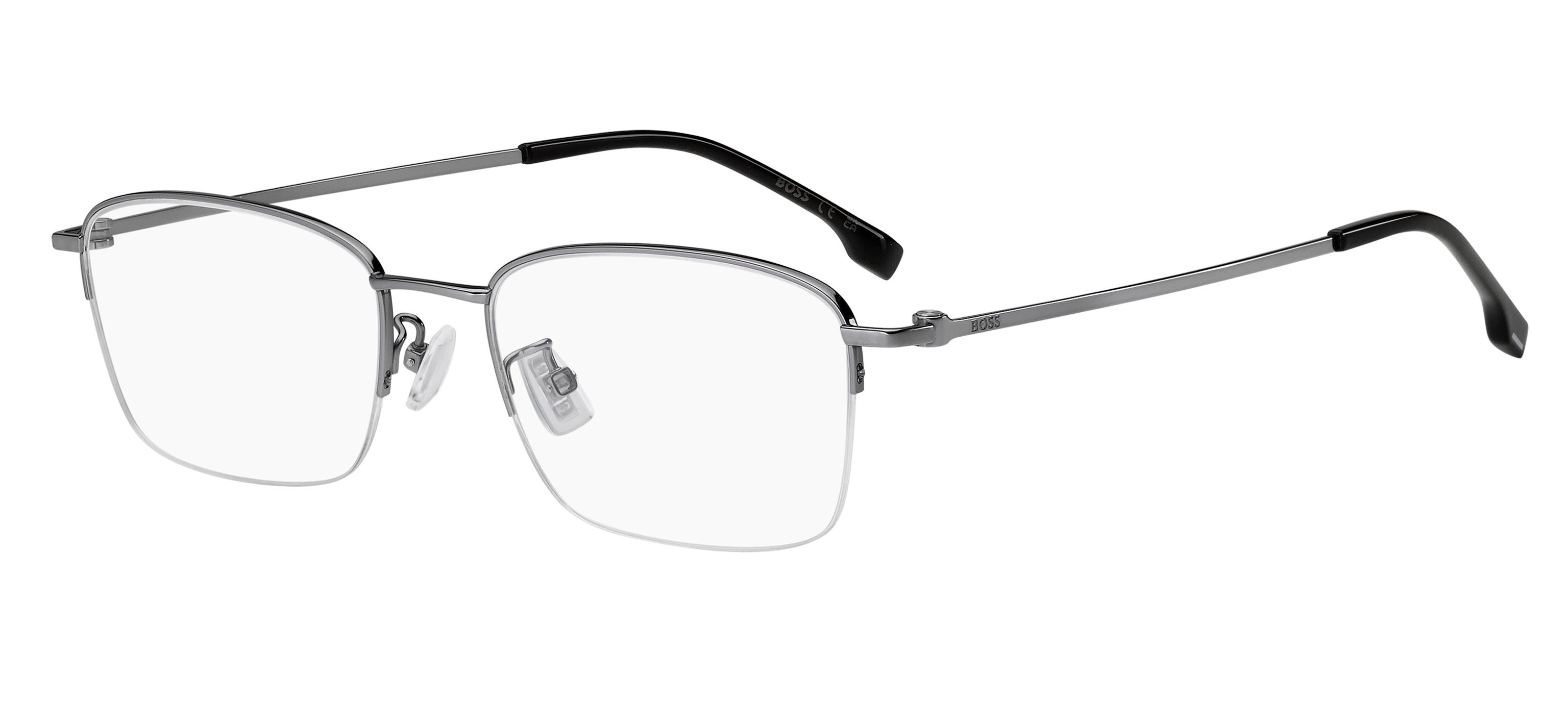 Hugo Boss Uomo Hugo Boss BOSS 1932/F KJ1 Montature da vista Titanio Rutenio Squadrata Normale
