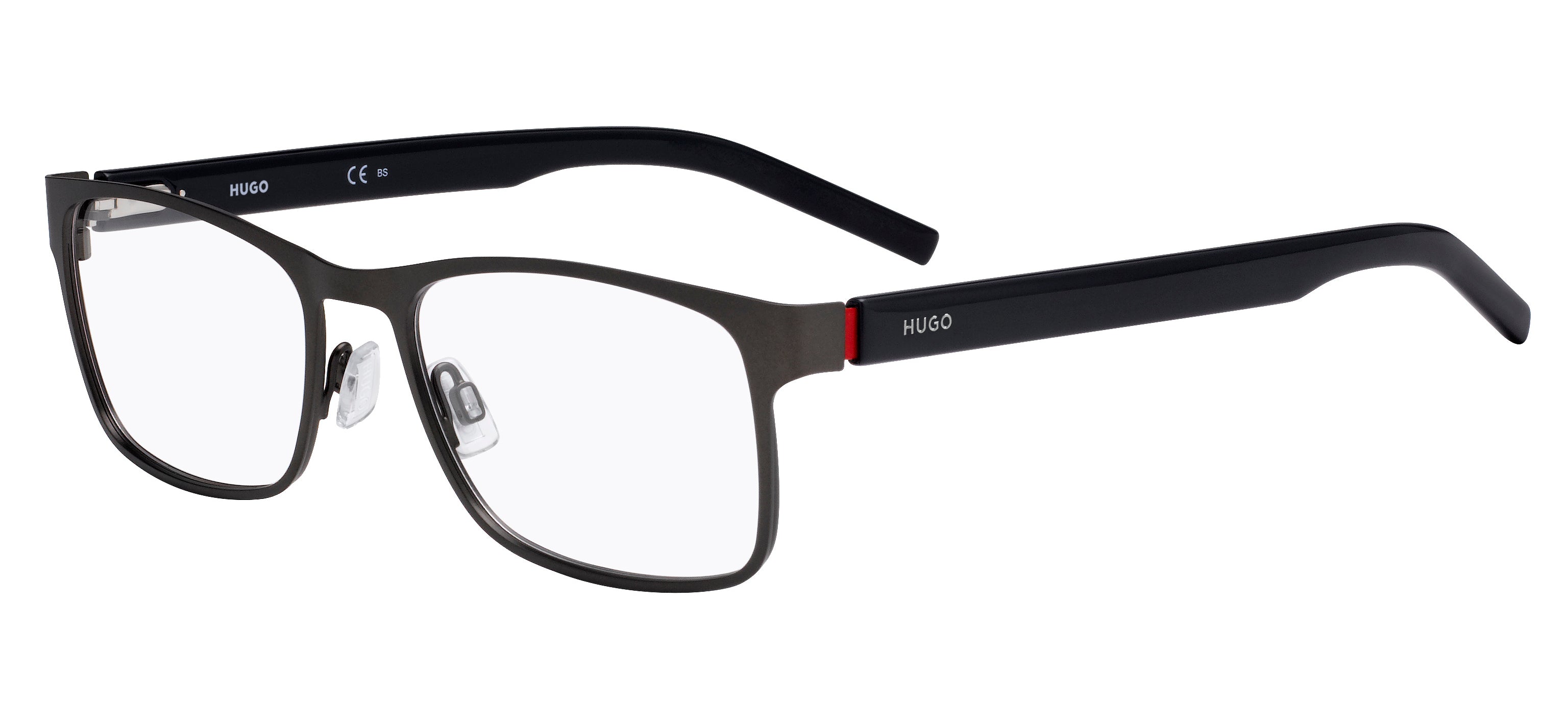 Hugo Boss Uomo Hugo Boss HG 1015 FRE Montature da vista Acciaio Grigio Squadrata