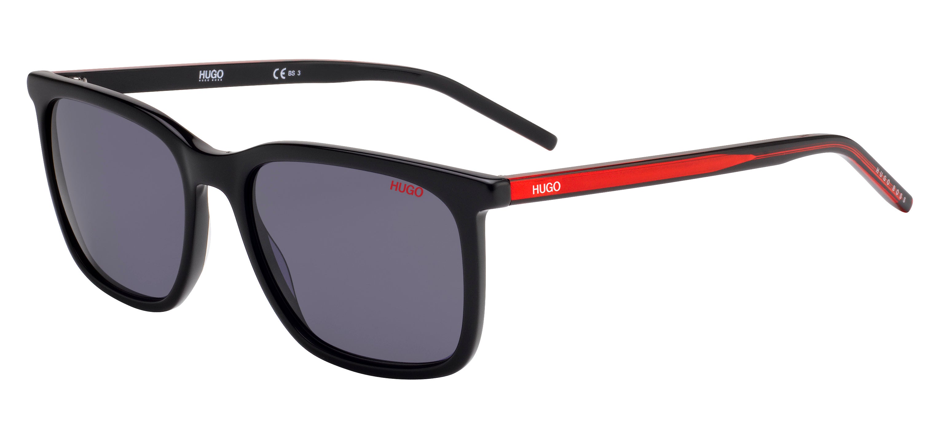 Hugo Boss Uomo Hugo Boss HG 1027/S OIT/IR Occhiali da sole Acetato Nero Grigio Squadrata Hugo Boss Uomo Hugo Boss HG 1027/S OIT/IR Occhiali da sole Acetato Nero Grigio Squadrata