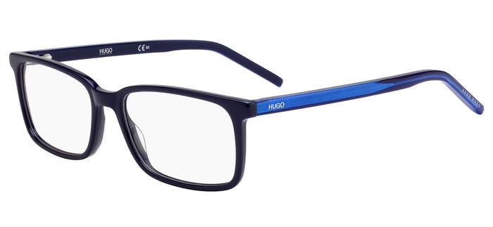 Hugo Boss Uomo Hugo Boss HG 1029 PJP Montature da vista Acetato Blu Squadrata Hugo Boss Uomo Hugo Boss HG 1029 PJP Montature da vista Acetato Blu Squadrata