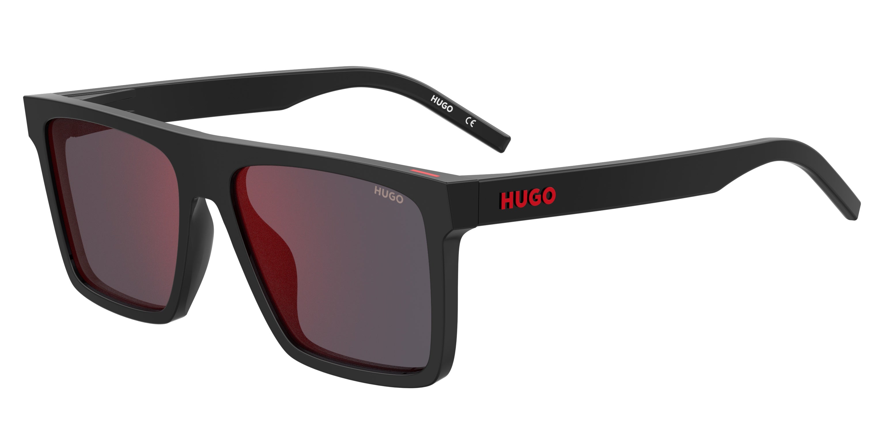 Hugo Boss Uomo Hugo Boss HG 1069/S 807/AO Occhiali da sole Plastica Nero Rosso Squadrata Normale Specchiato Hugo Boss Uomo Hugo Boss HG 1069/S 807/AO Occhiali da sole Plastica Nero Rosso Squadrata Normale Specchiato