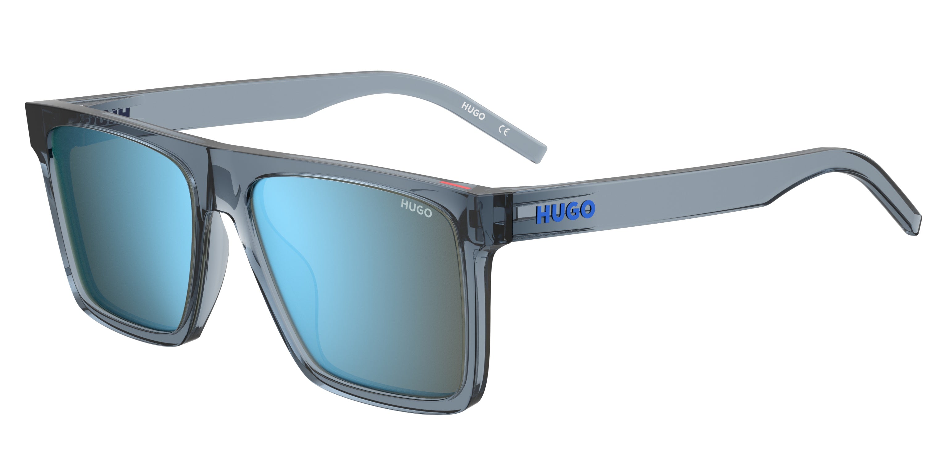 Hugo Boss Uomo Hugo Boss HG 1069/S PJP/3J Occhiali da sole Plastica Blu Blu Squadrata Normale Specchiato Hugo Boss Uomo Hugo Boss HG 1069/S PJP/3J Occhiali da sole Plastica Blu Blu Squadrata Normale Specchiato