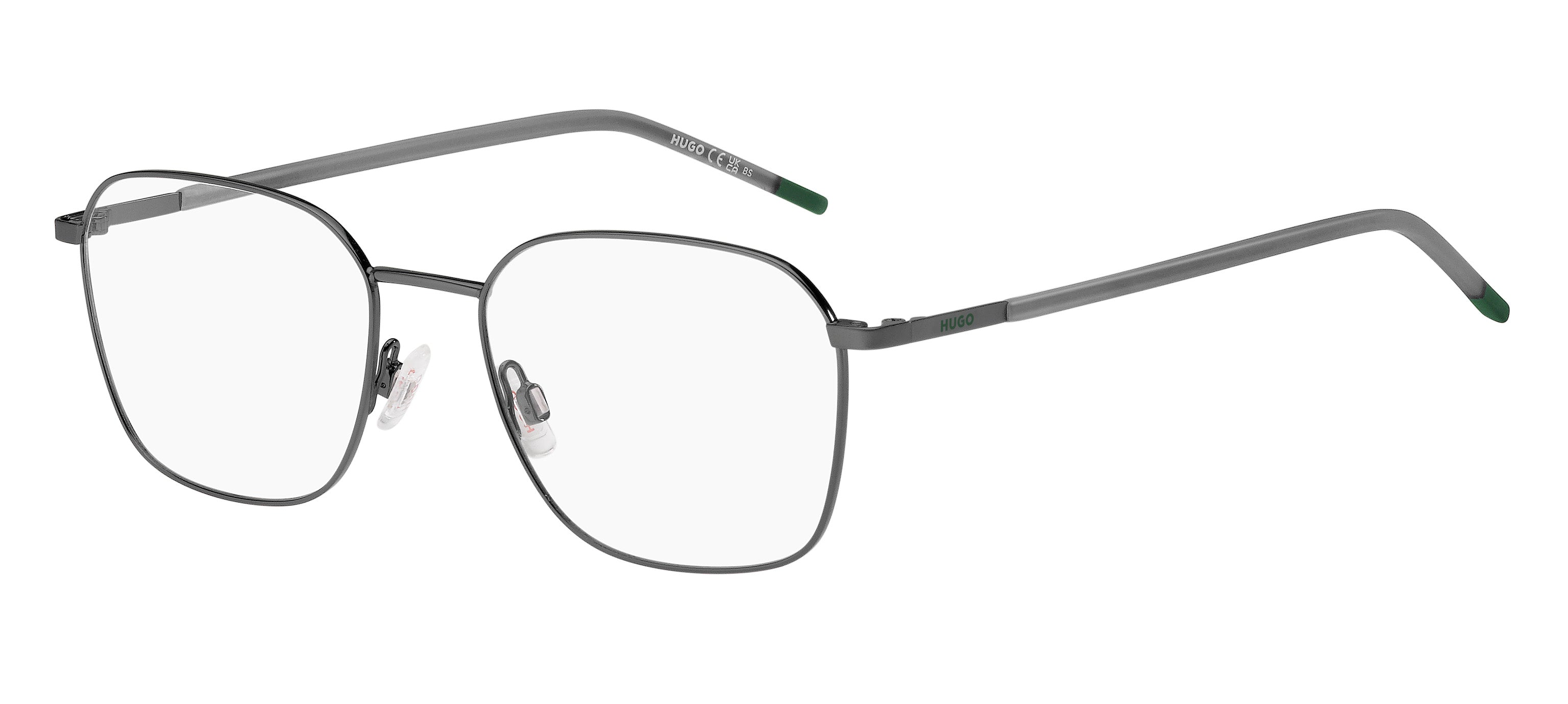 Hugo Boss Uomo Hugo Boss HG 1273 KJ1 Montature da vista Acciaio Canna di fucile Geometrica Hugo Boss Uomo Hugo Boss HG 1273 KJ1 Montature da vista Acciaio Canna di fucile Geometrica