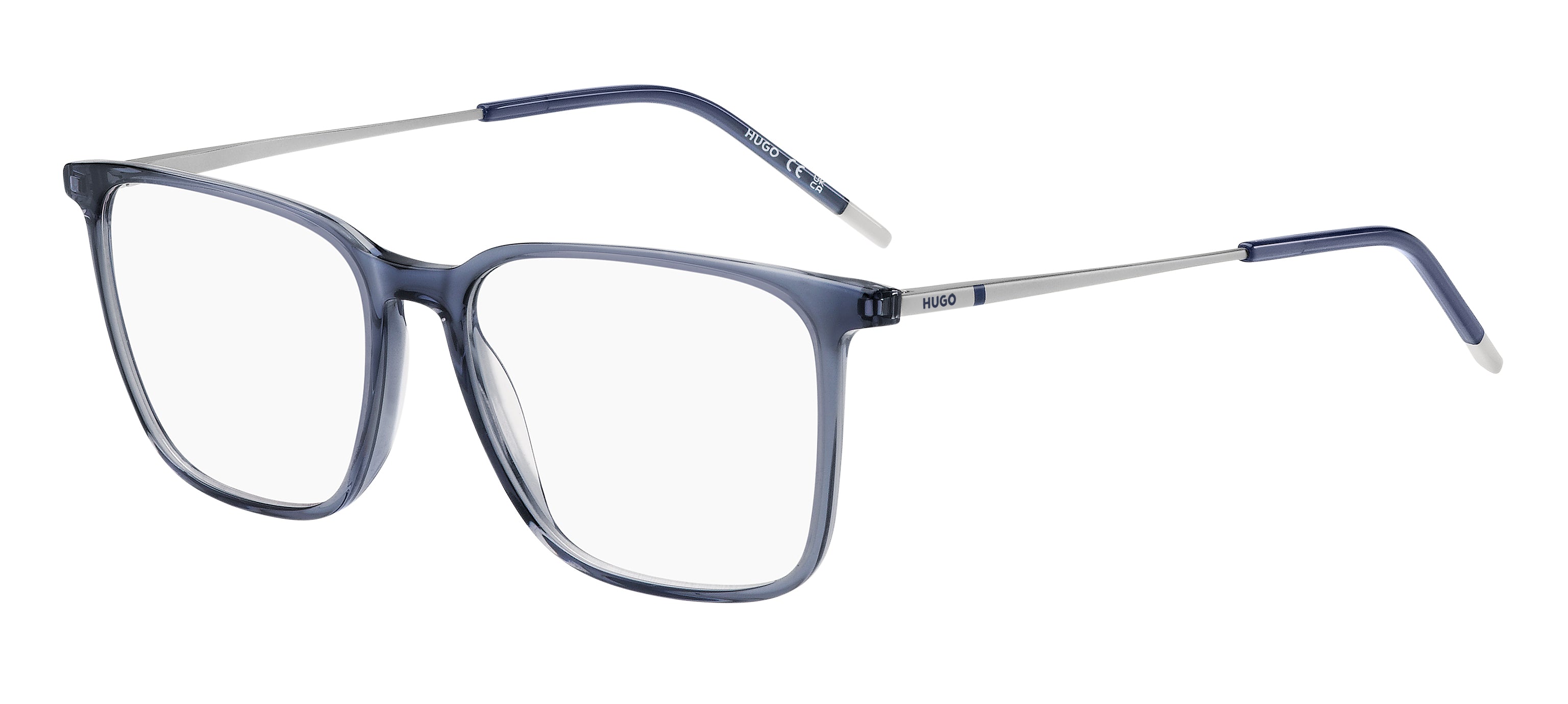 Hugo Boss Uomo Hugo Boss HG 1288 B88 Montature da vista Acetato Blu Squadrata Hugo Boss Uomo Hugo Boss HG 1288 B88 Montature da vista Acetato Blu Squadrata