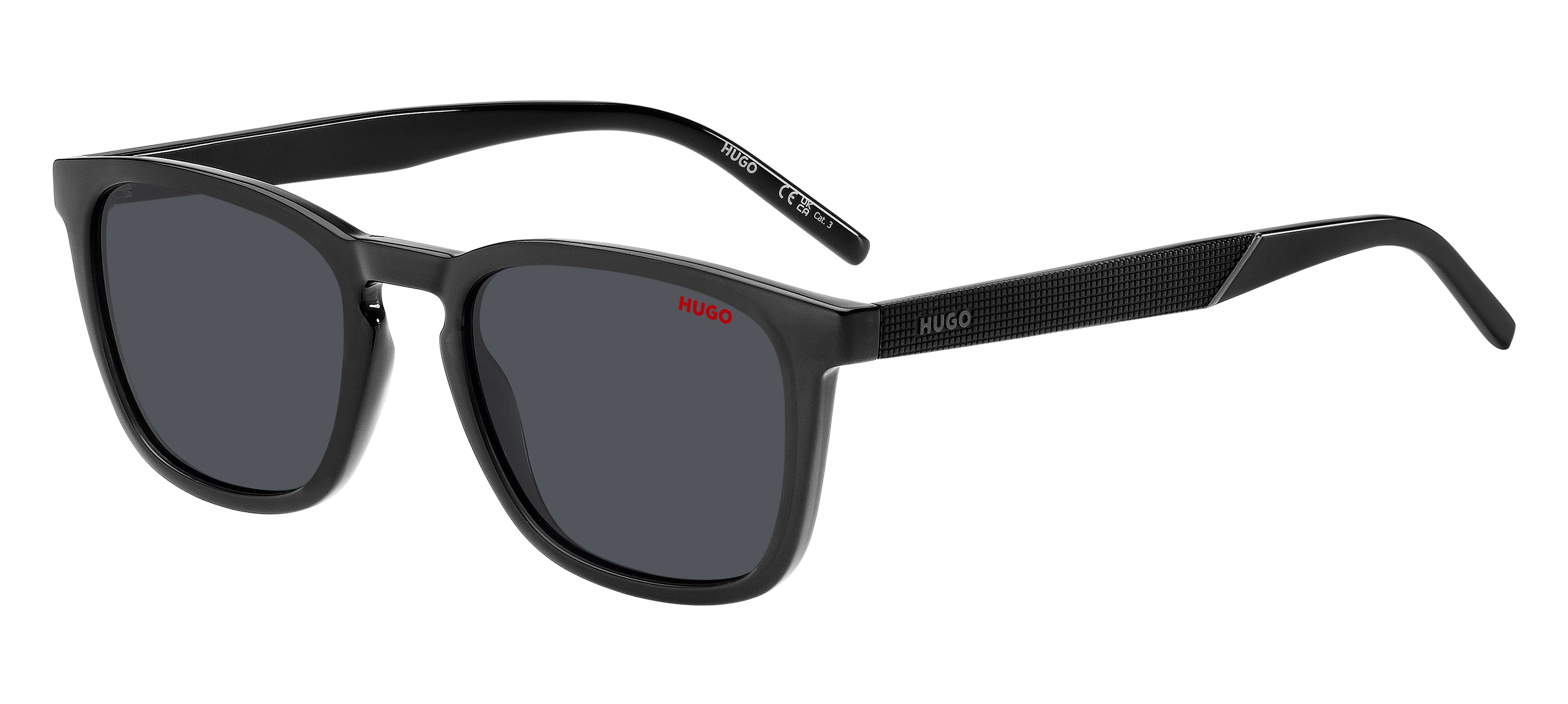 Hugo Boss Uomo Hugo Boss HG 1306/S KB7/IR Occhiali da sole Iniettato Grigio Grigio Squadrata