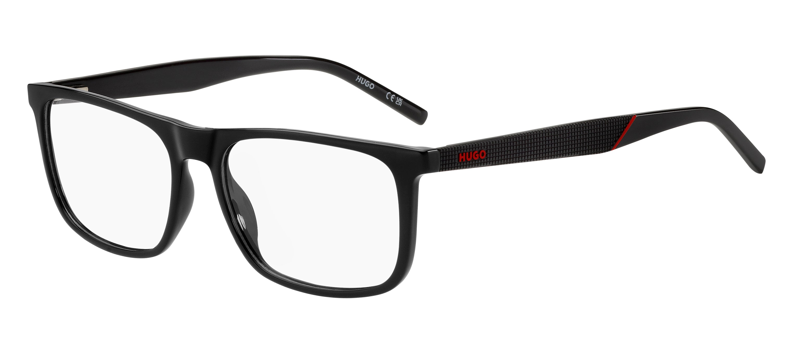 Hugo Boss Uomo Hugo Boss HG 1307 807 Montature da vista Iniettato Nero Squadrata Hugo Boss Uomo Hugo Boss HG 1307 807 Montature da vista Iniettato Nero Squadrata