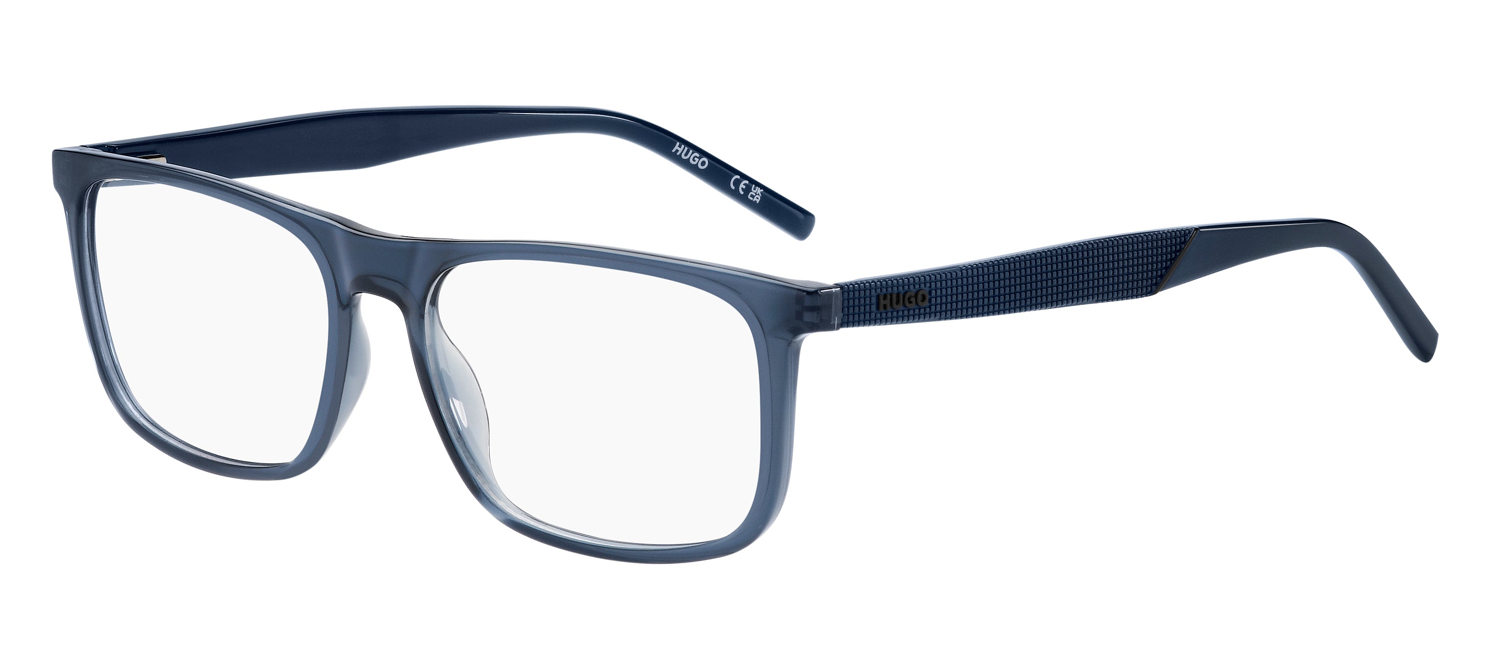 Hugo Boss Uomo Hugo Boss HG 1307 PJP Montature da vista Iniettato Blu Squadrata