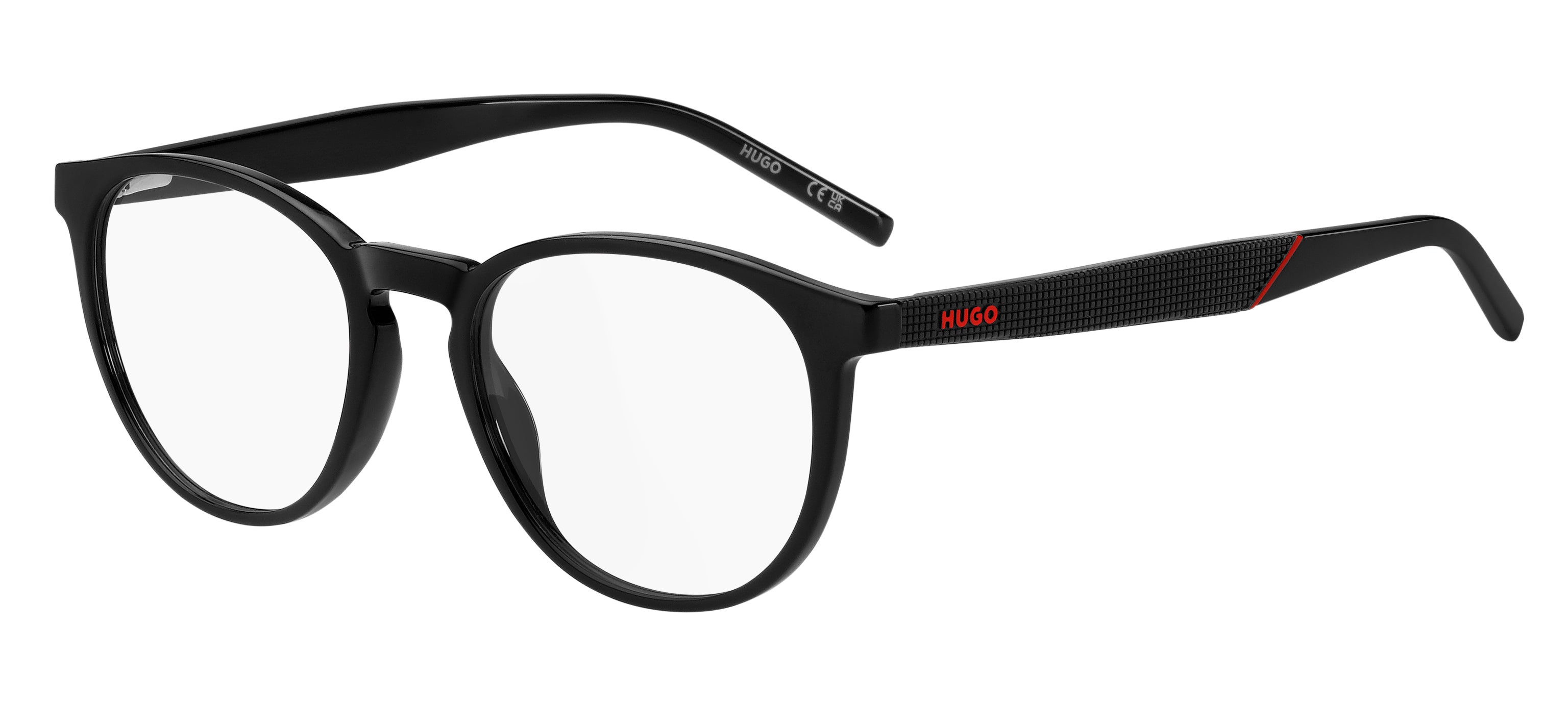 Hugo Boss Uomo Hugo Boss HG 1308 807 Montature da vista Iniettato Nero Rotonda